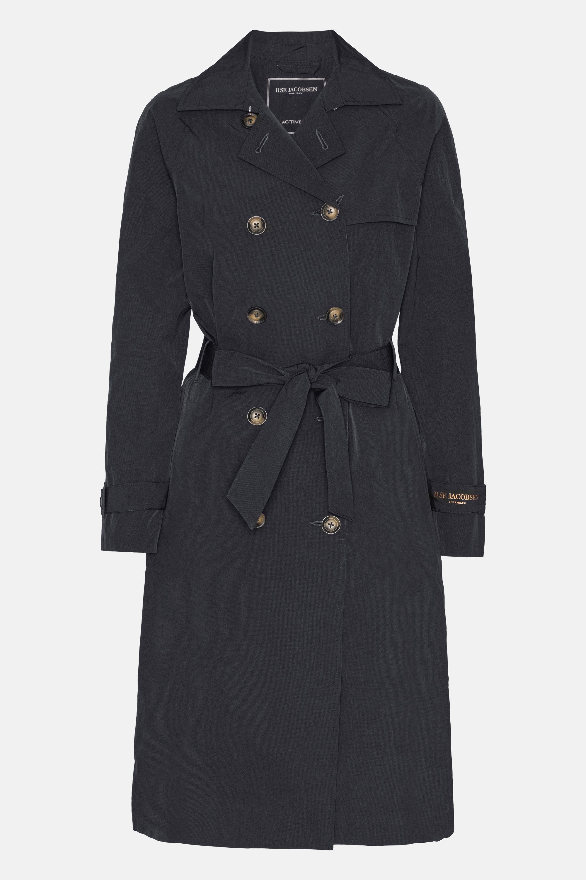 Teknisk Regnfrakke Trench - Dark Indigo