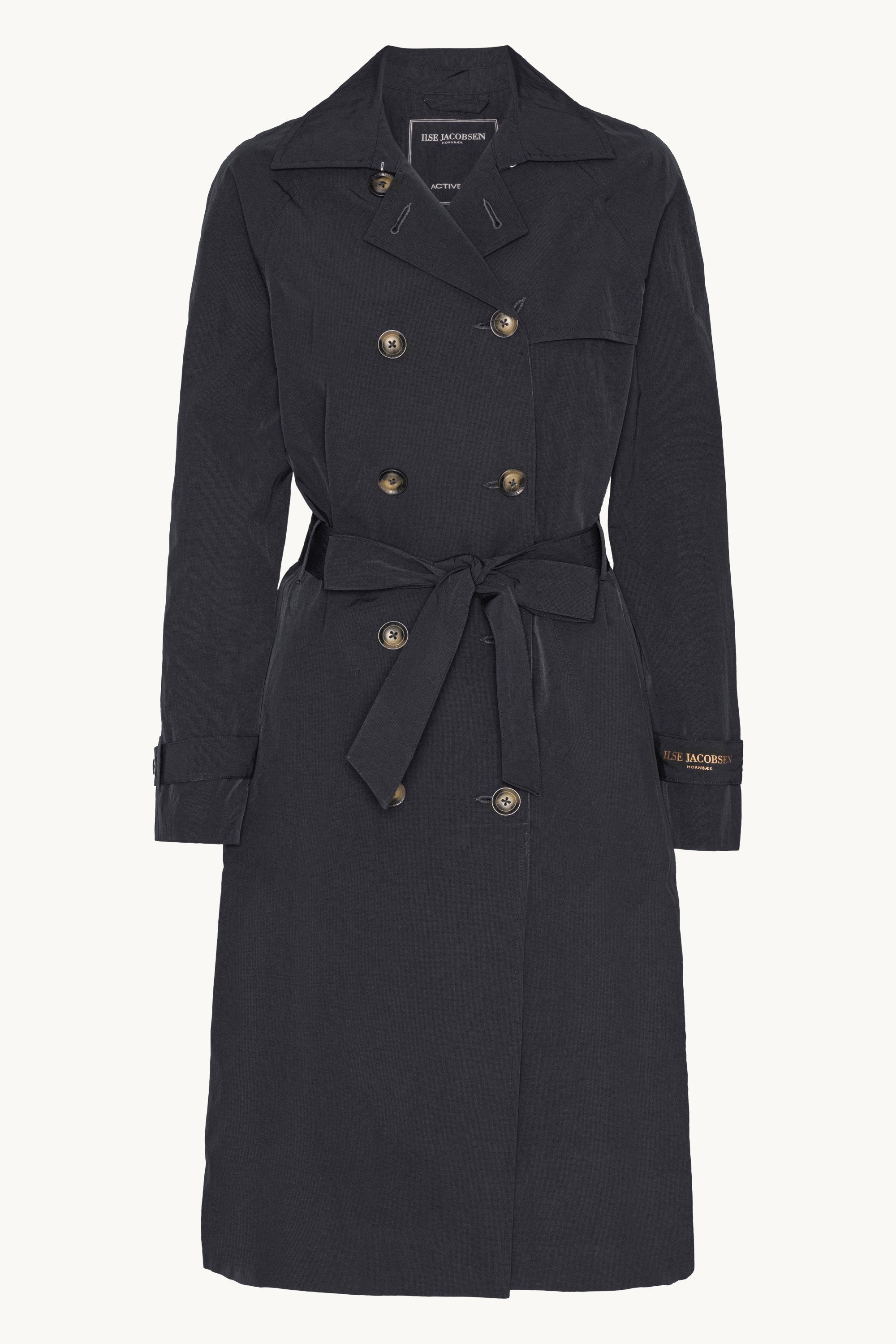 Teknisk Regnfrakke Trench - Dark Indigo