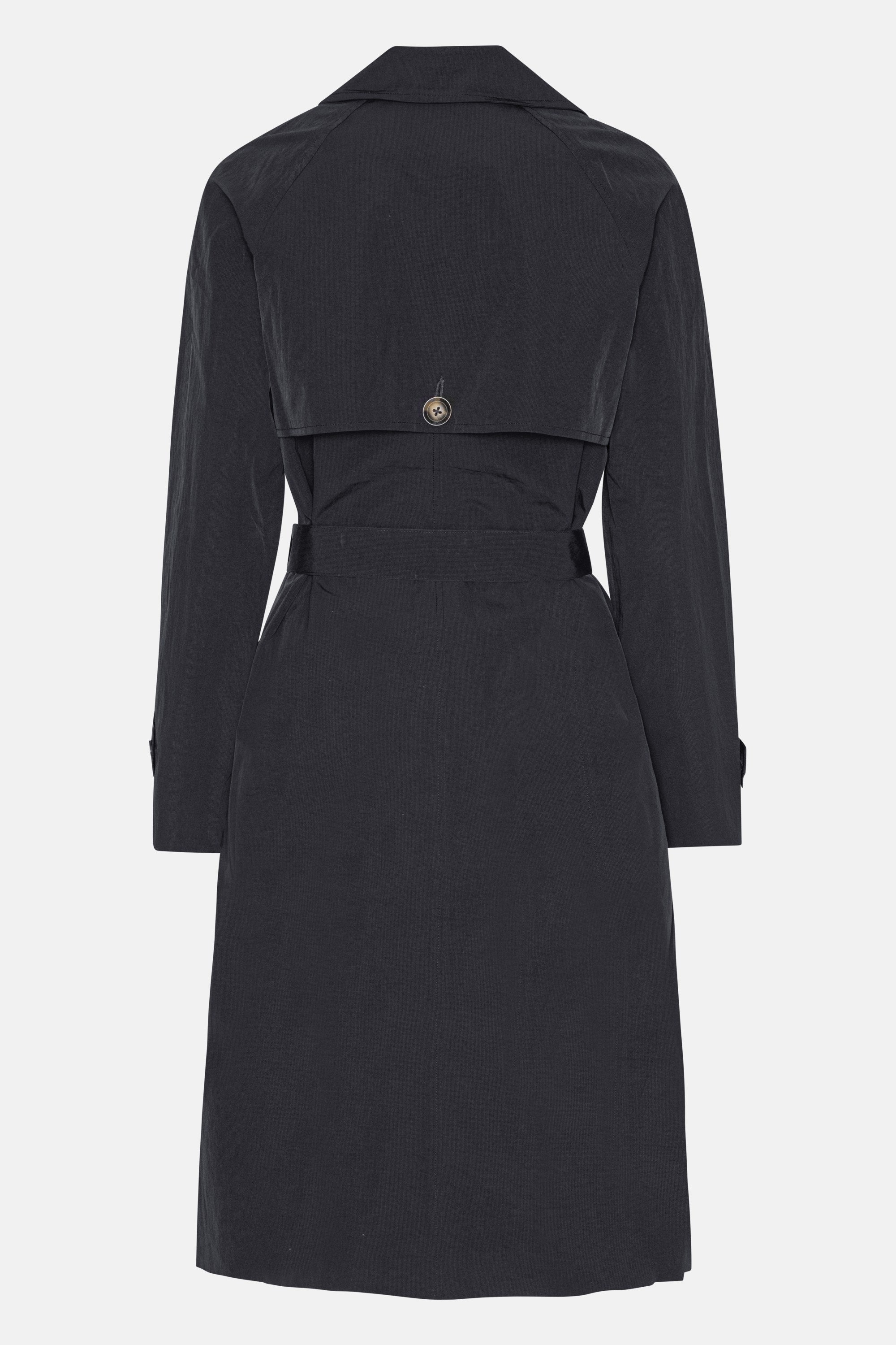 Teknisk Regnfrakke Trench - Dark Indigo