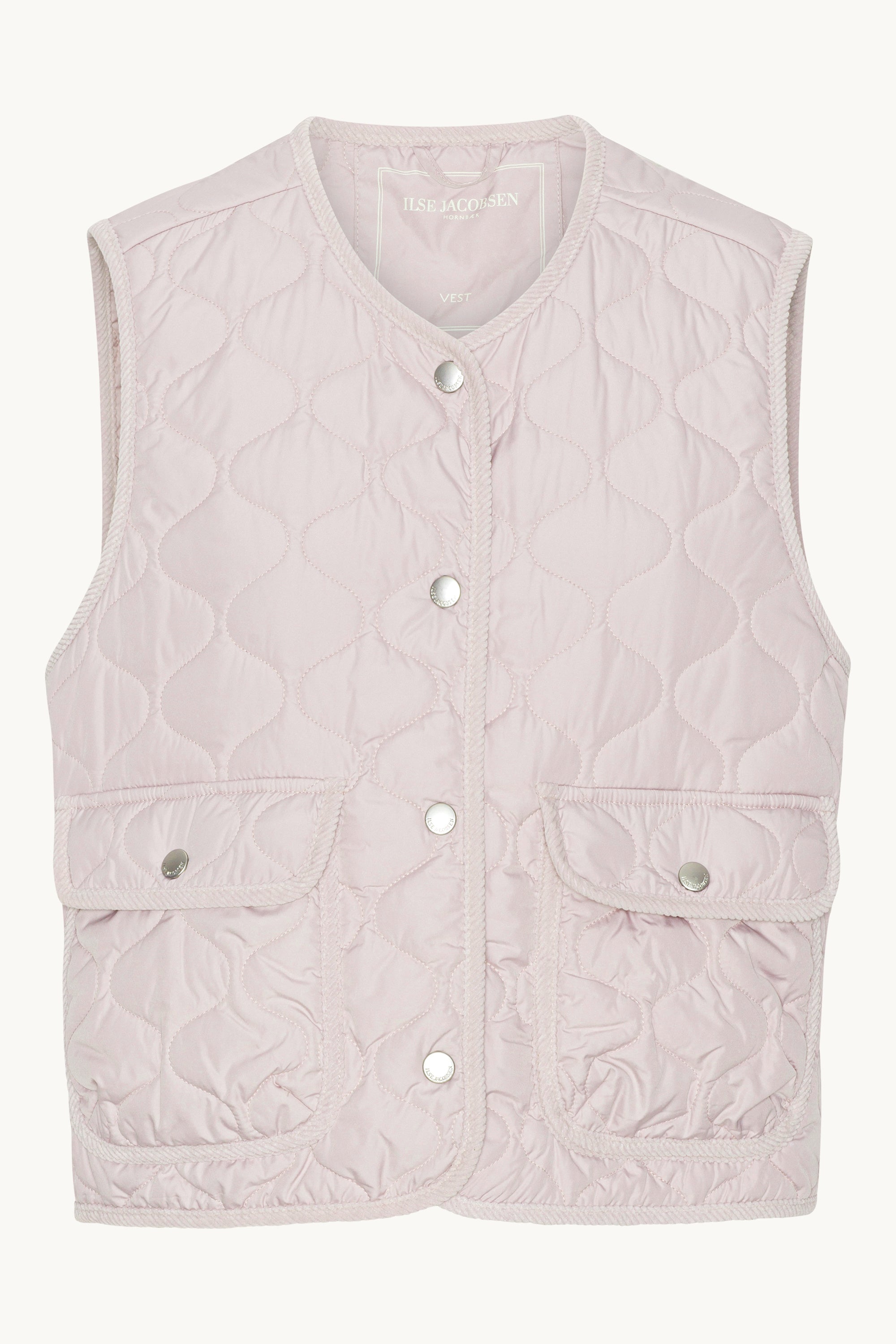 Quilt Vest - Concrete