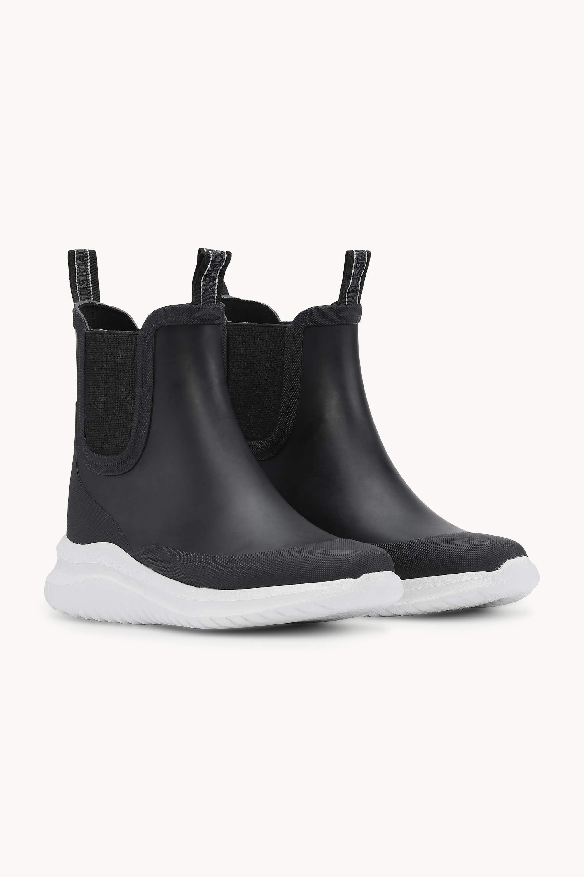 Short Rubber Boots - Black