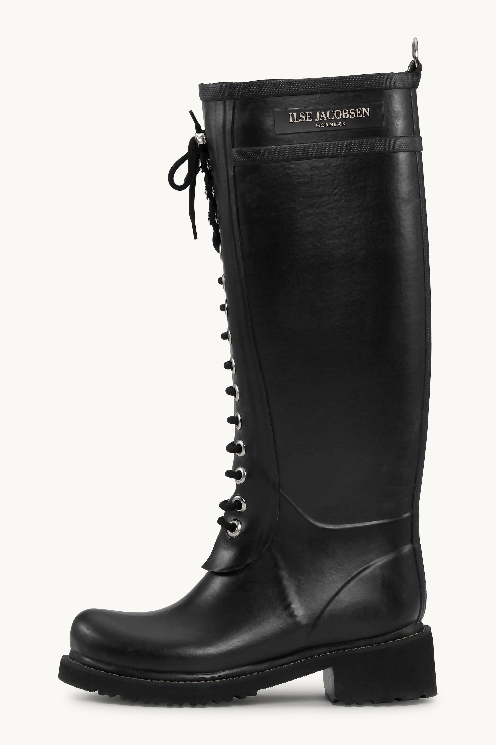 Long Rubber Boots - Black Black