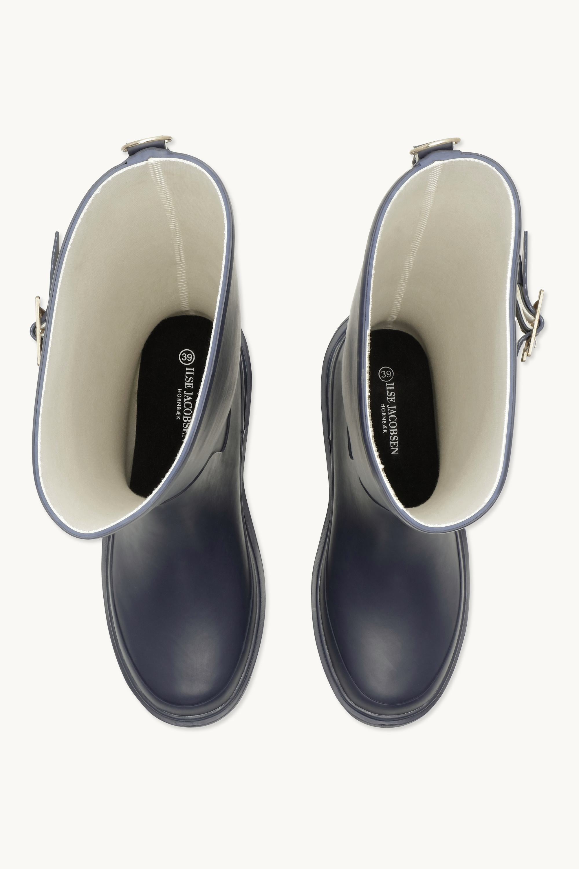 Lange Gummistøvler - Navy Navy