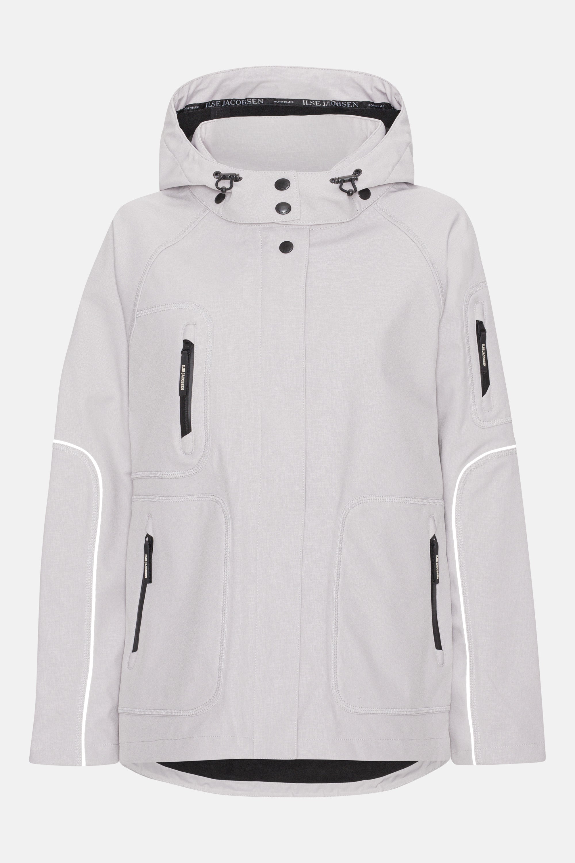 Ilse Jacobsen Hornbæk Rain Rain Jacket Rain jacket 549 Concrete