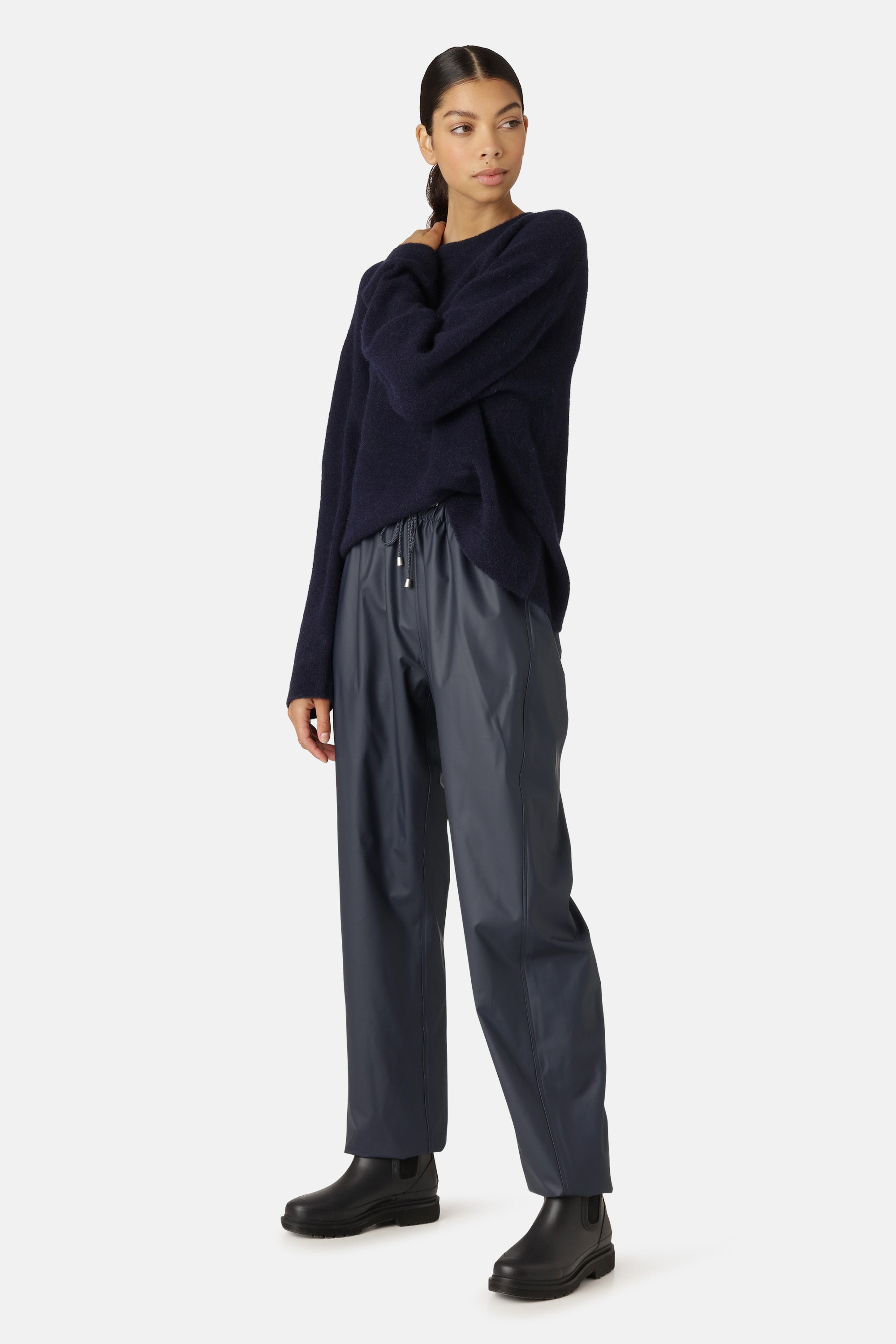 Ilse Jacobsen Hornbæk Rain Rain Trousers Raincoat 660 Dark Indigo
