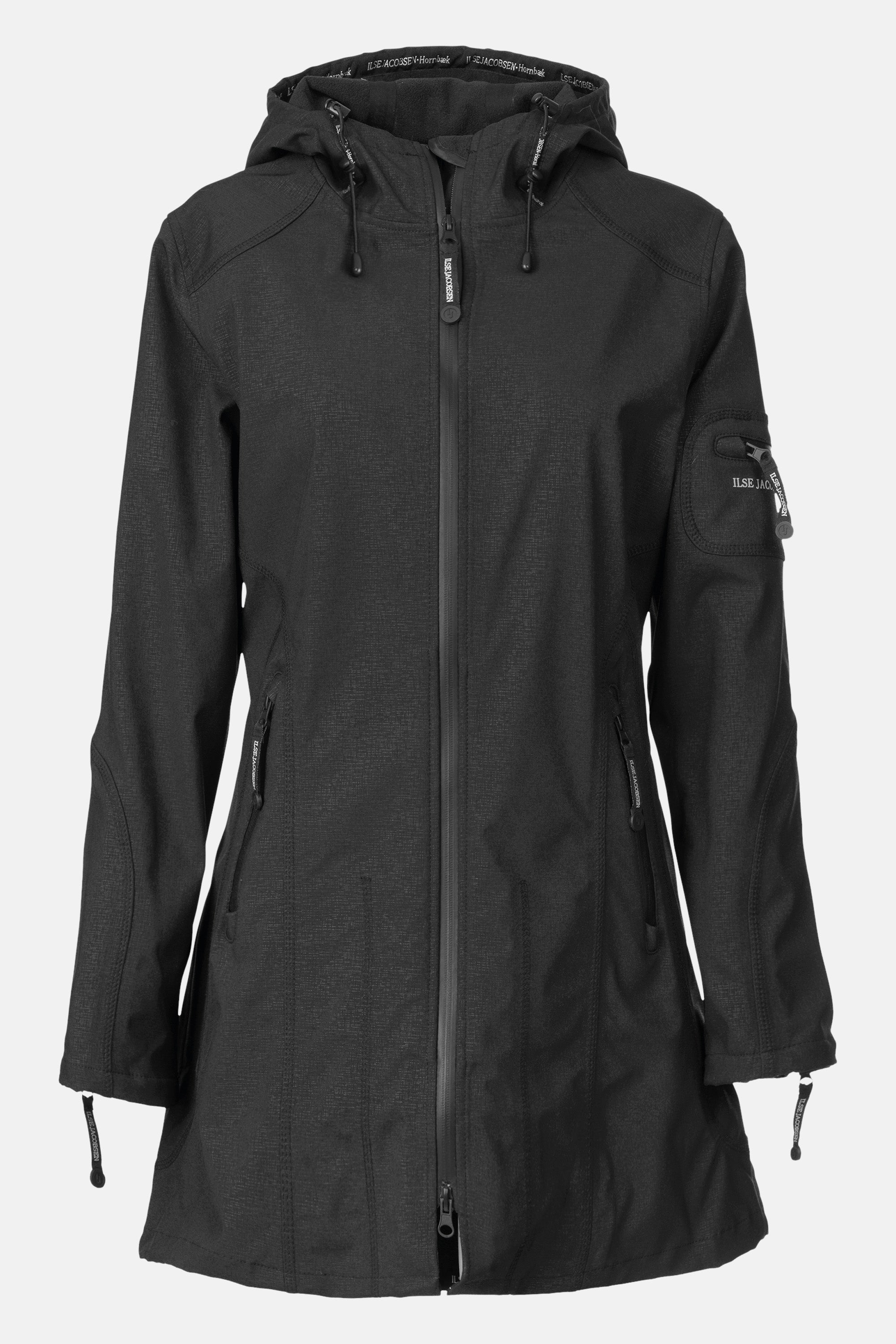 Ilse Jacobsen Hornbæk Rain Raincoat Raincoat 001 Black