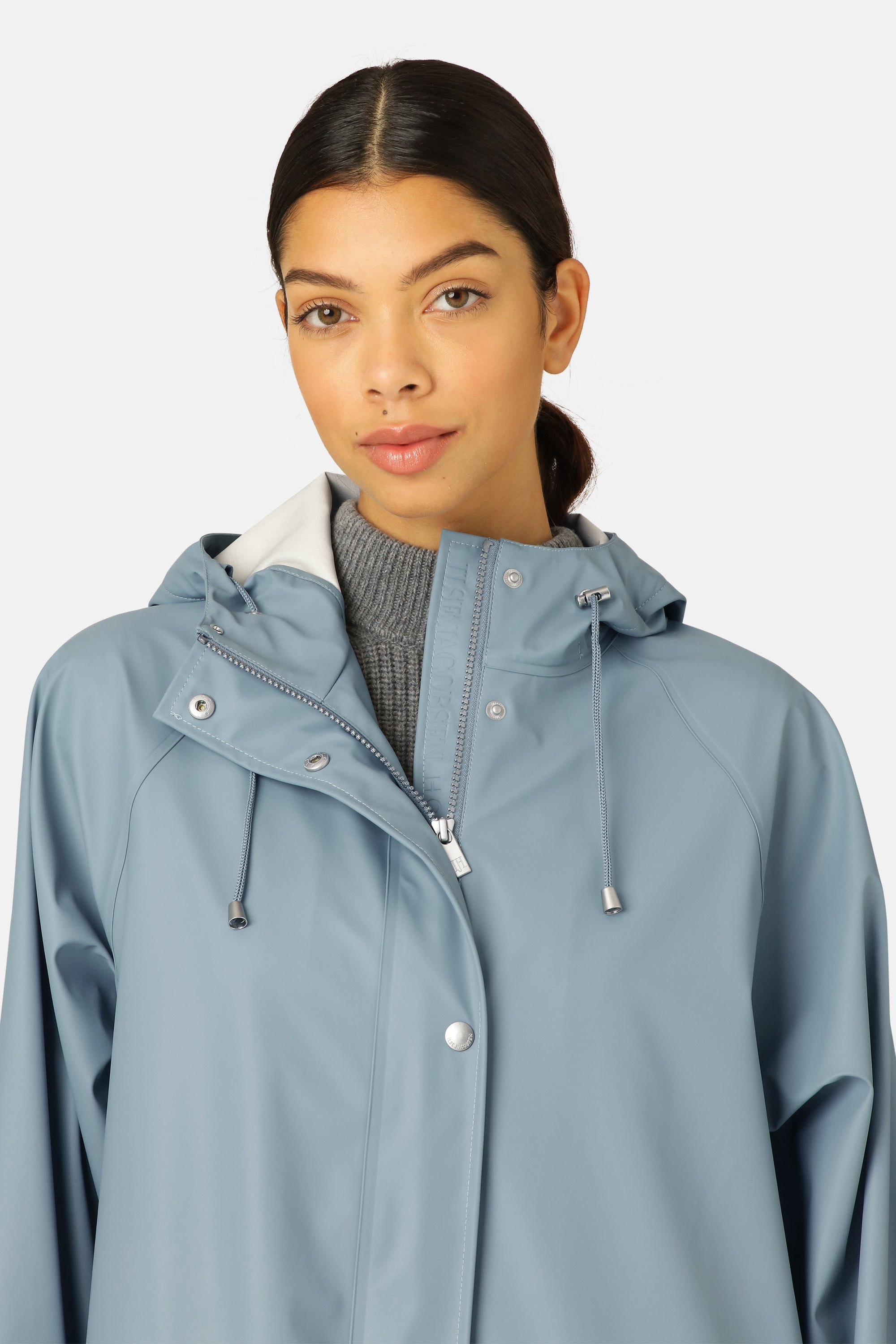 Ilse Jacobsen Hornbæk Rain Raincoat Raincoat 698 Blue Cloud