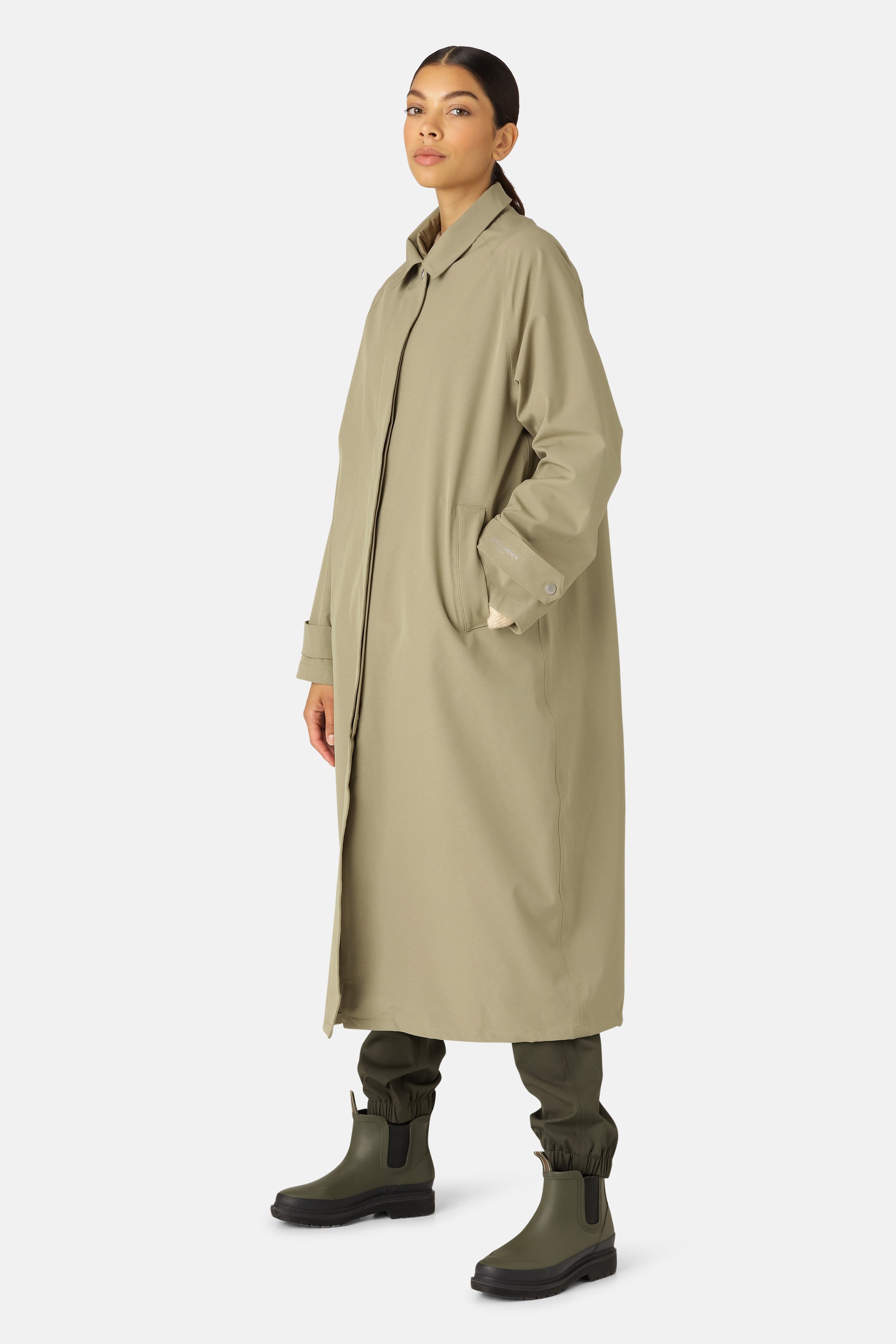 Ilse Jacobsen Hornbæk Rain Raincoat Raincoat 457 Sage
