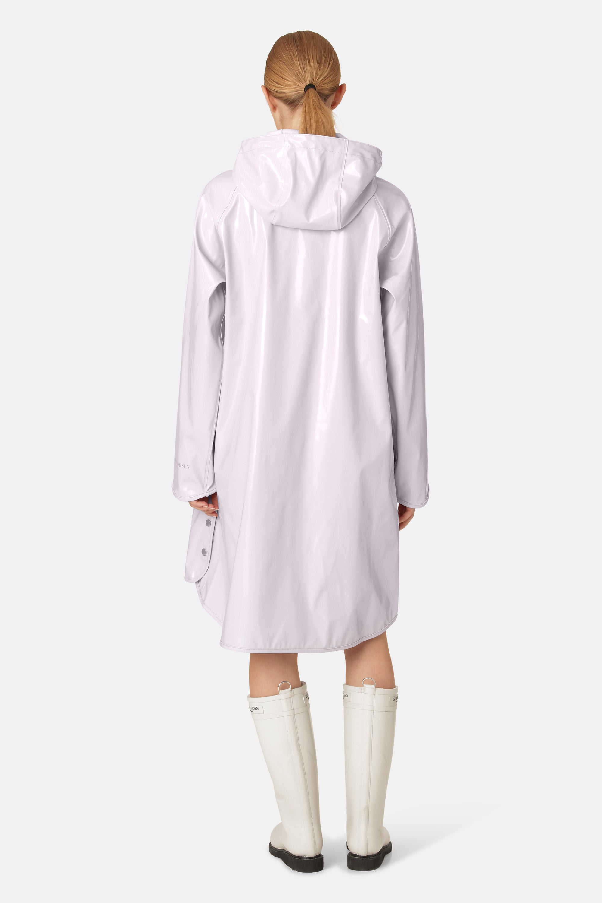 Ilse Jacobsen Hornbæk Rain Long Raincoat Raincoat 557 Thistle
