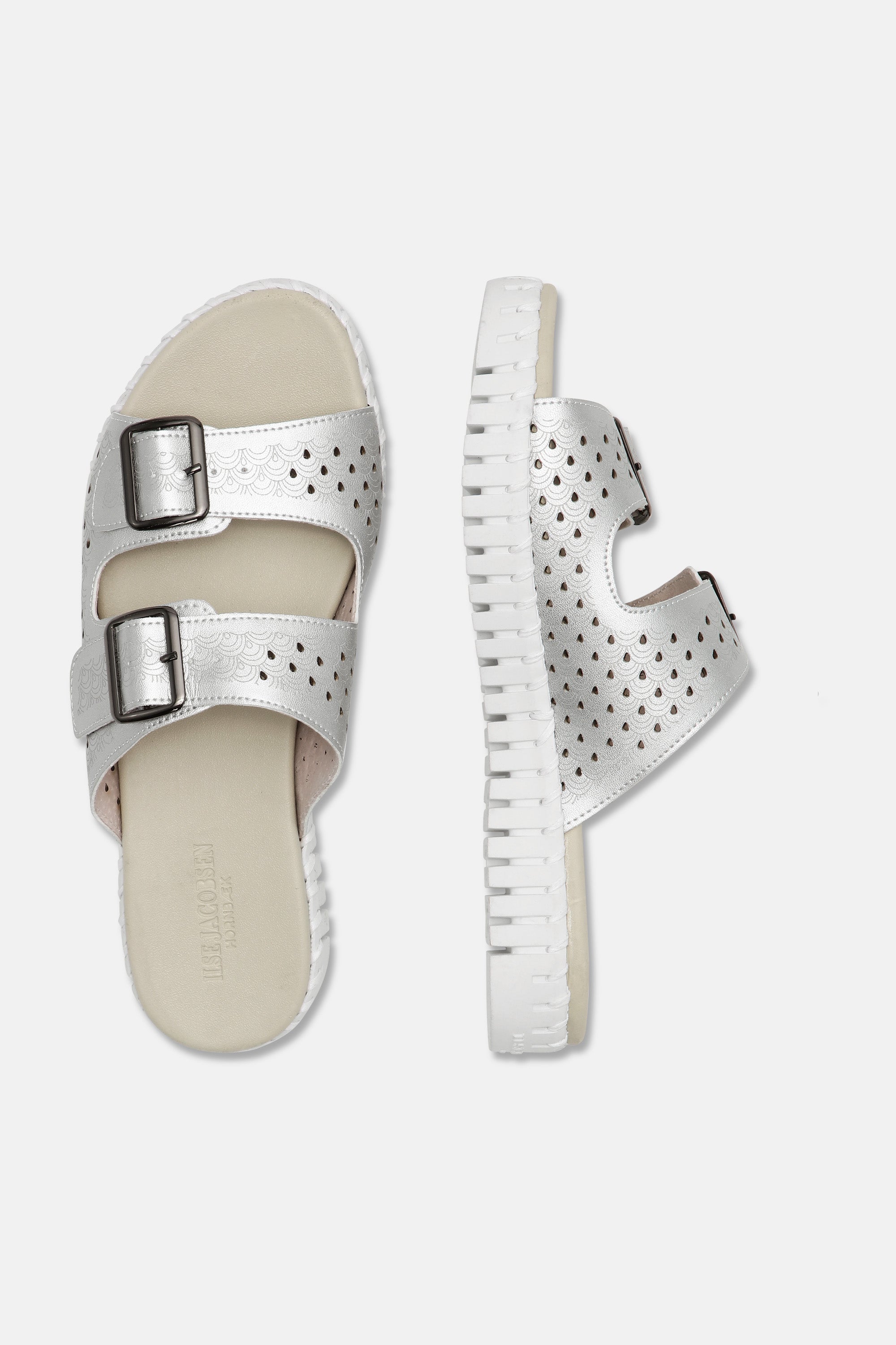 Ilse Jacobsen Hornbæk Footwear Sandals Sandals 710 Silver