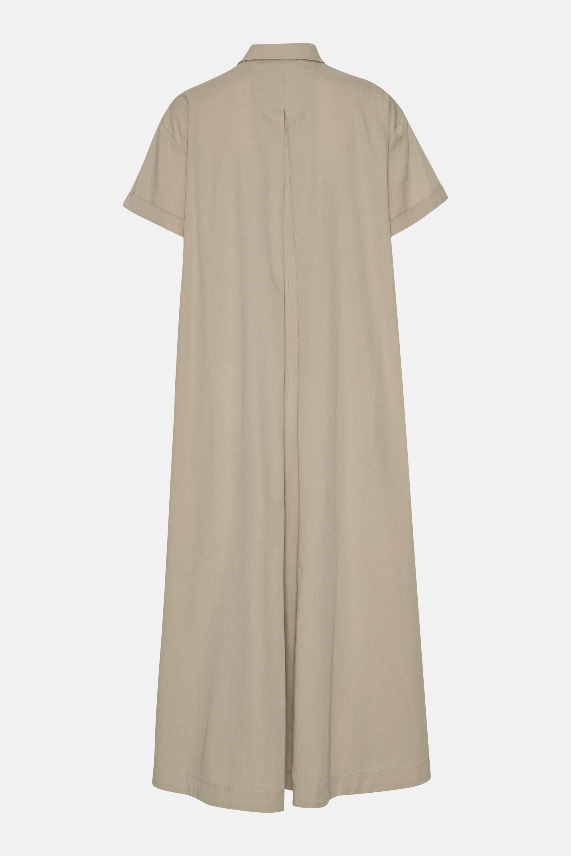 Lang Kjole A-form - White Pepper