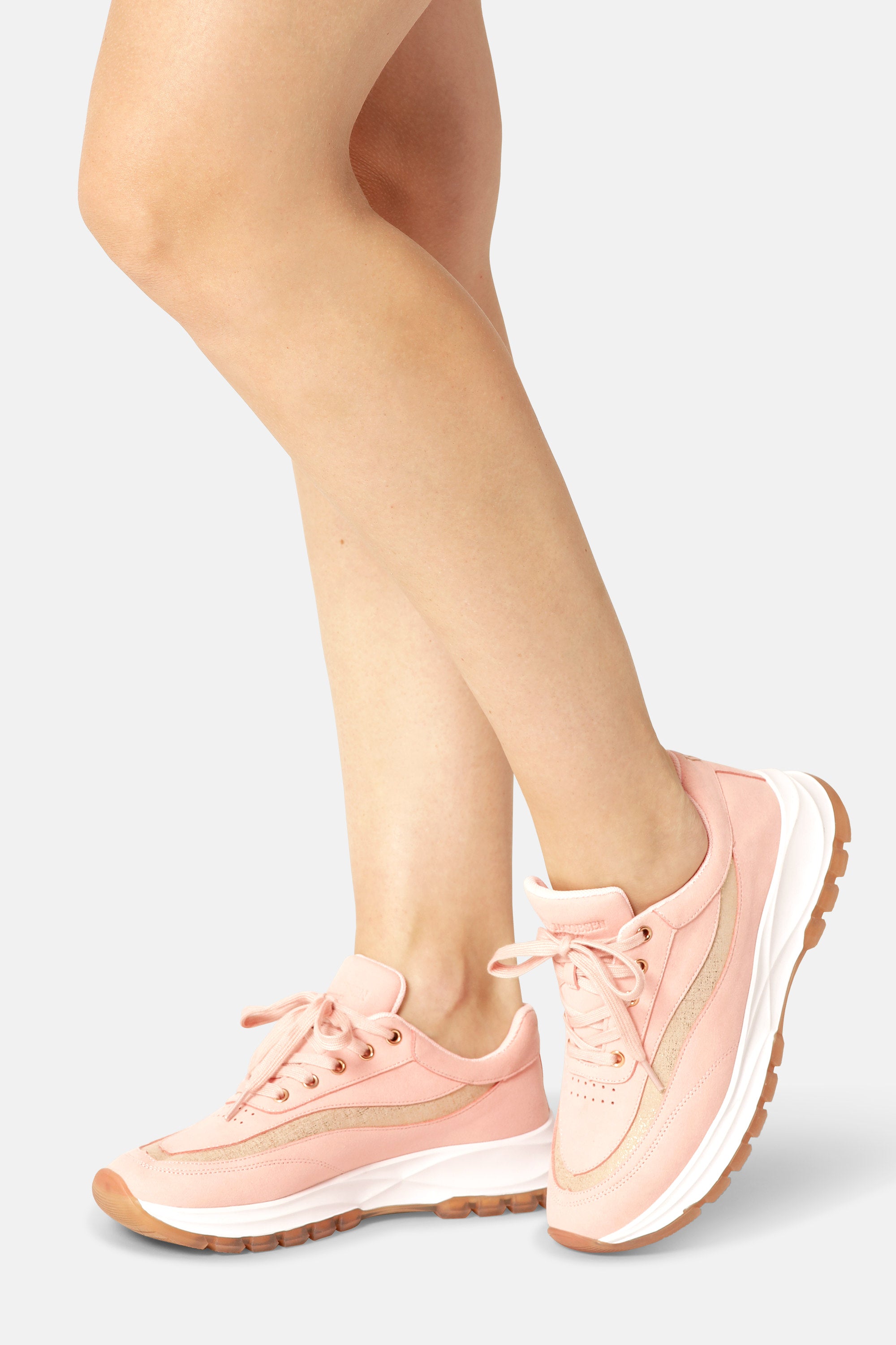 Sneakers - Adobe Rose White