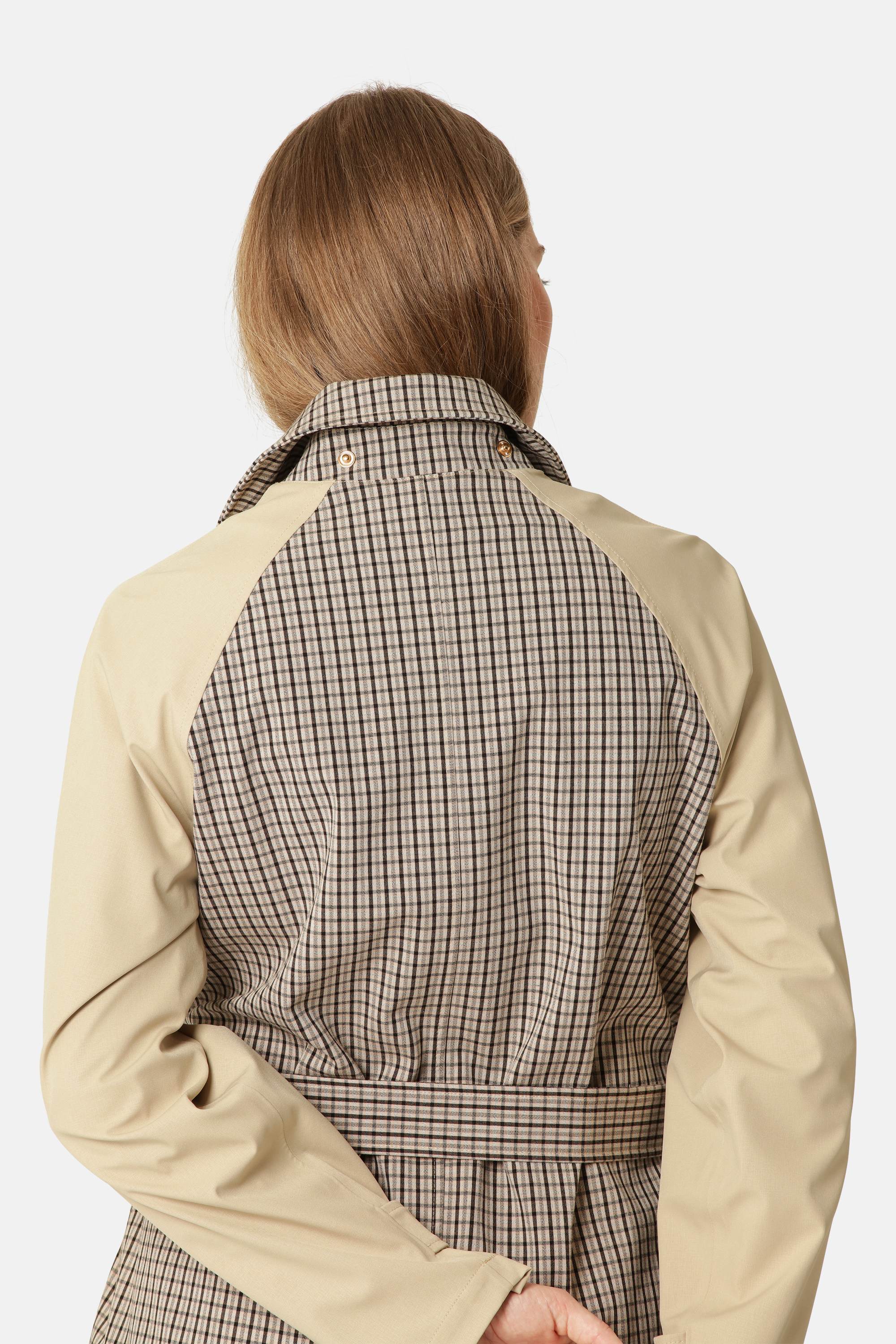 Trench Regnfrakke - White Pepper