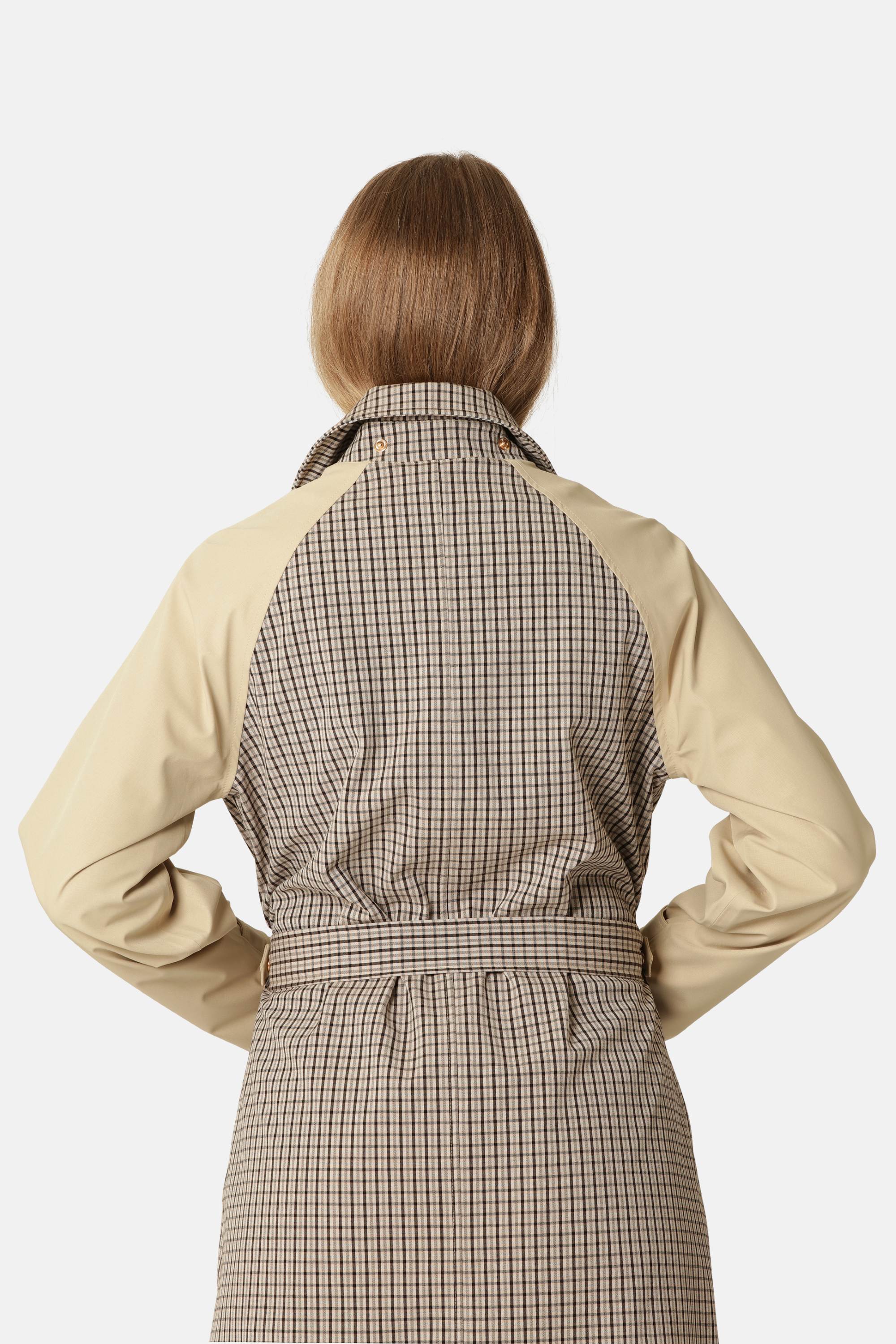 Trench Regnfrakke - White Pepper