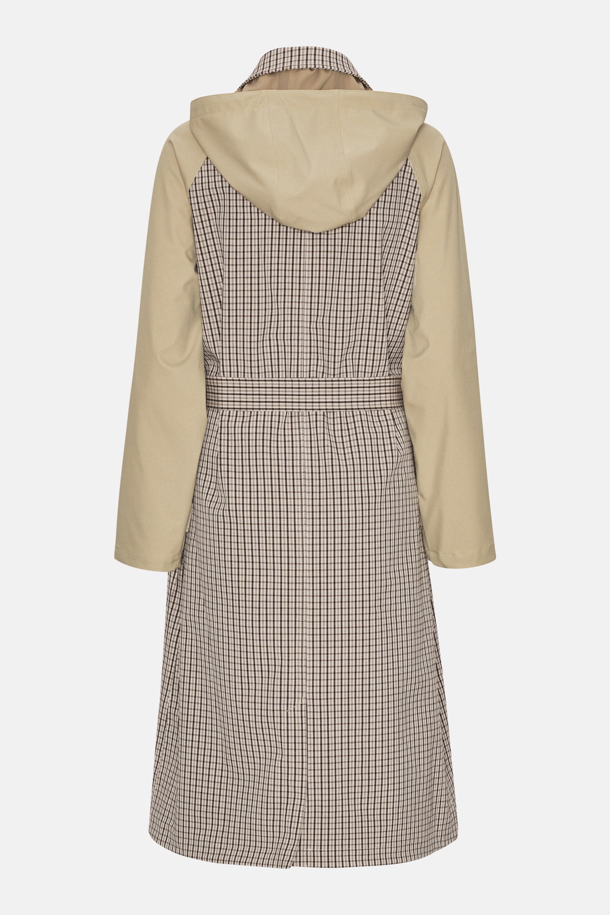 Trench Regnfrakke - White Pepper