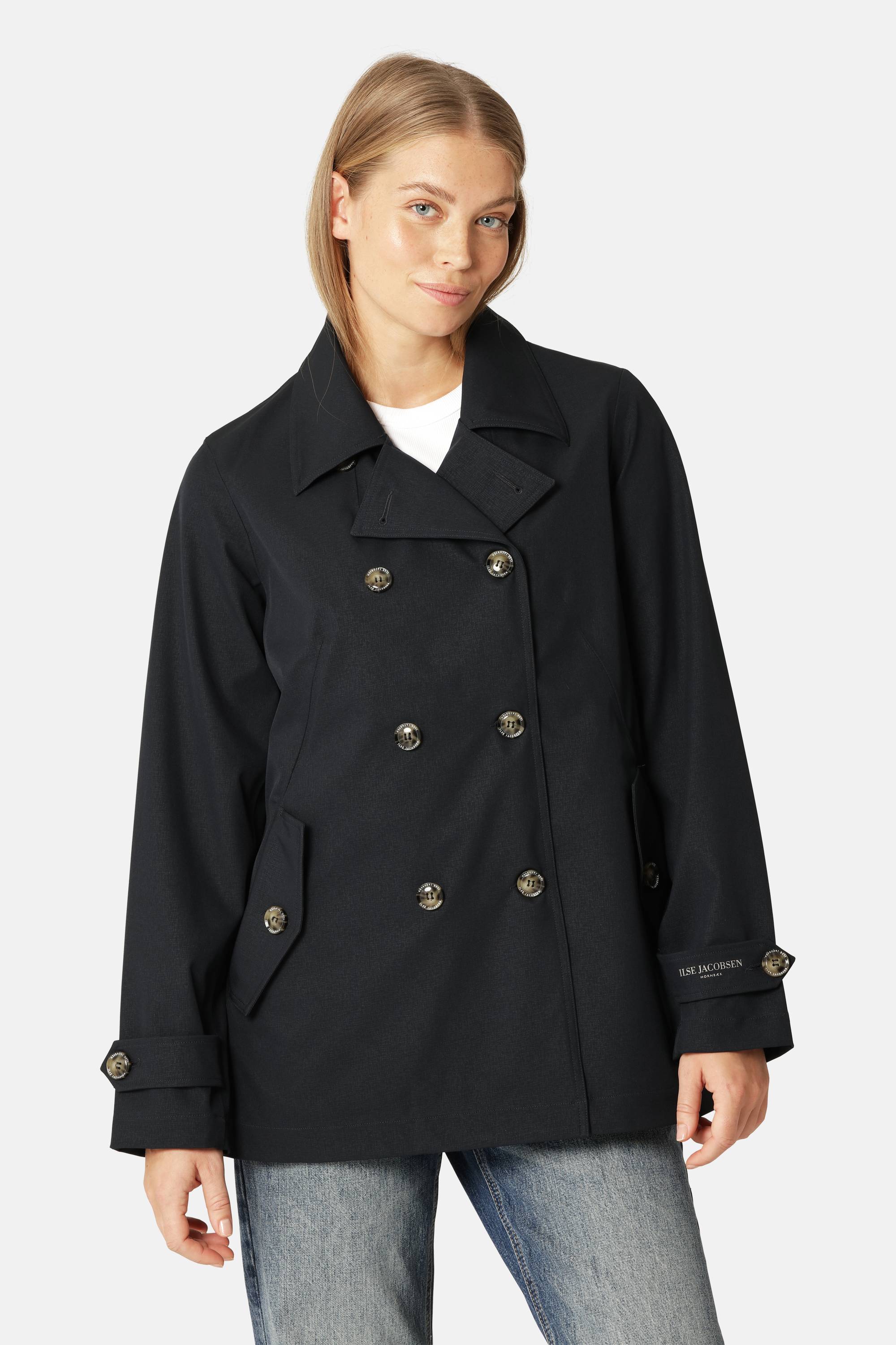 Regn Peacoat - Dark Indigo