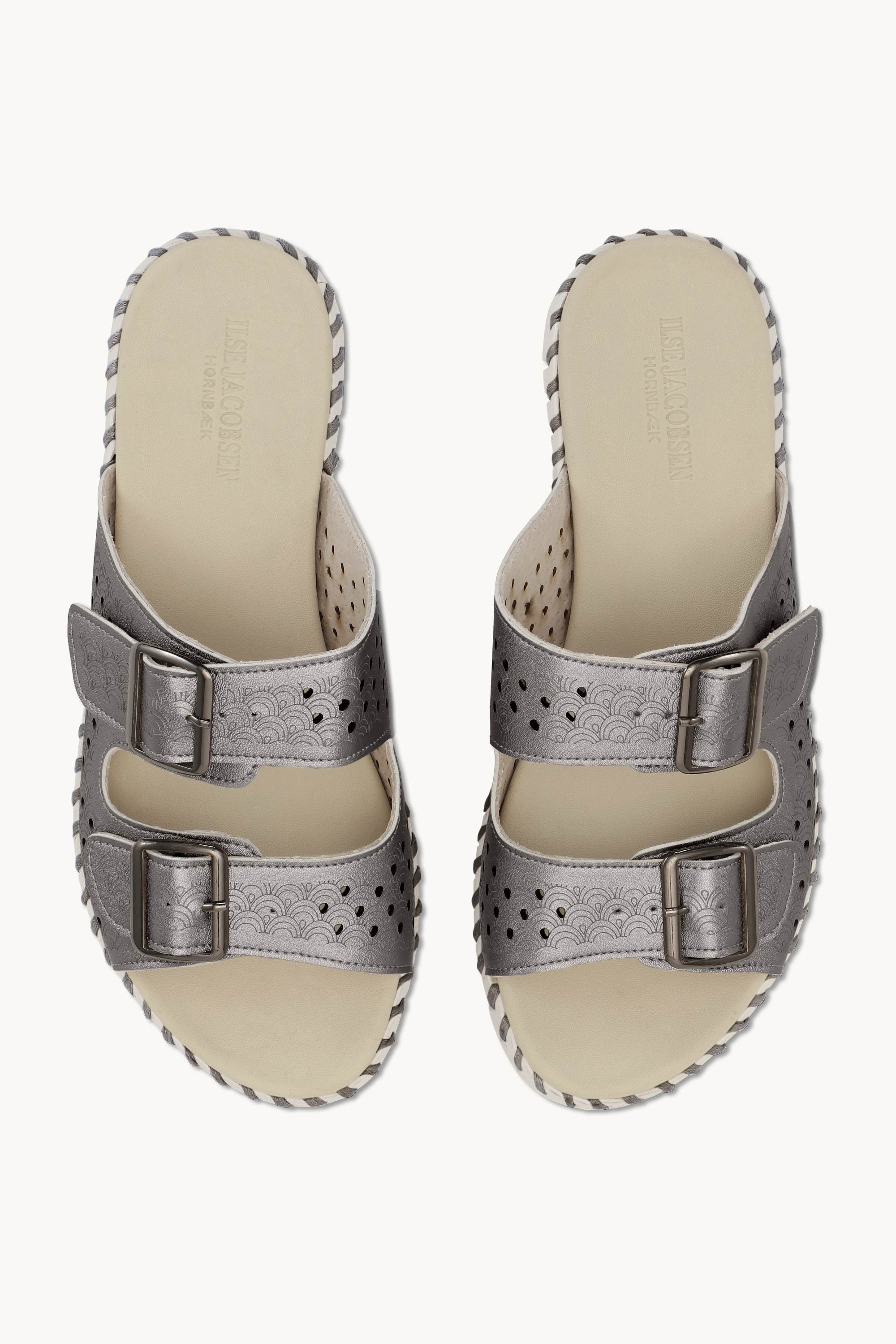 Tulip Sandals - Gun Metal