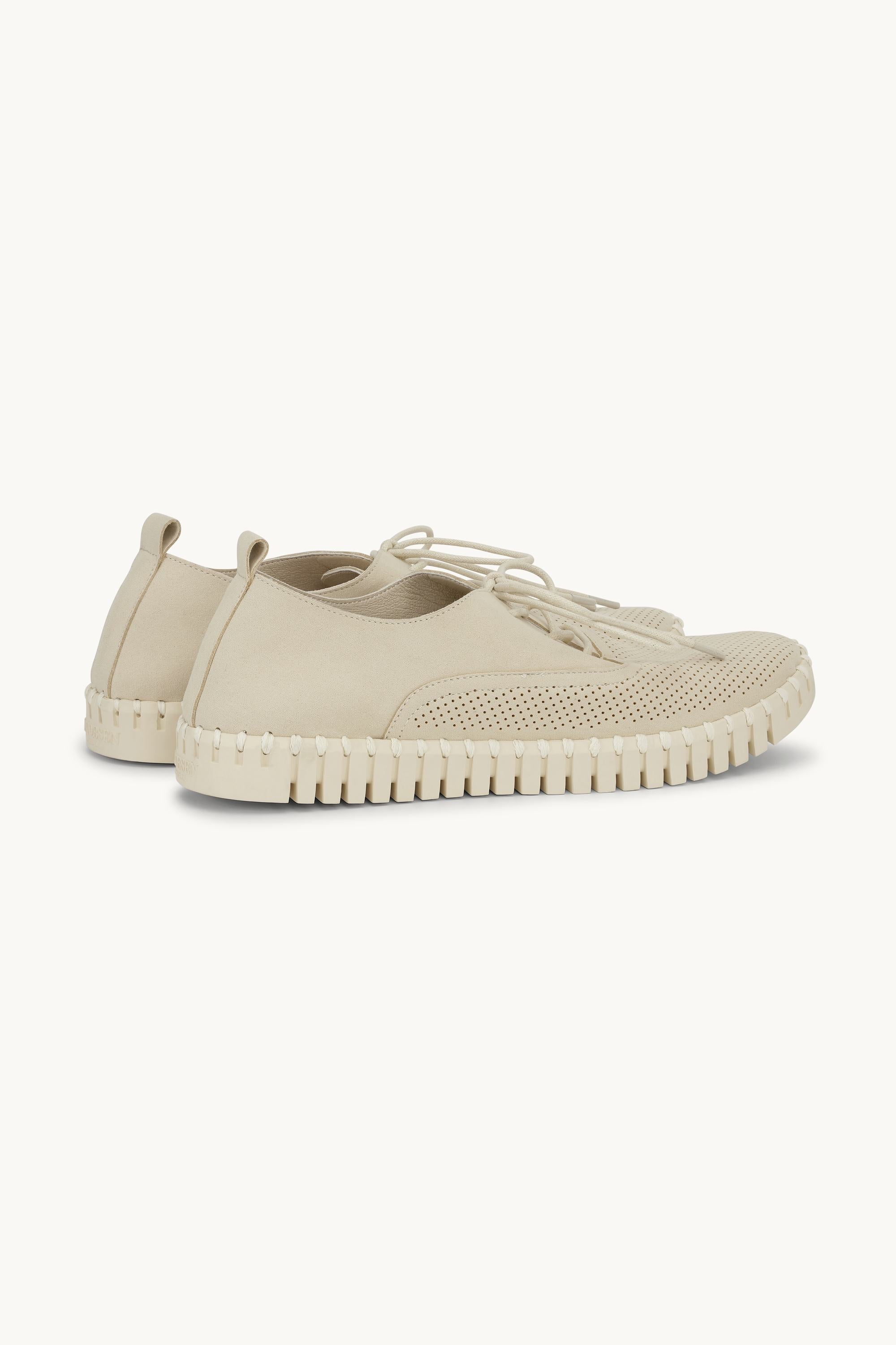 Herresko Med Snørebånd - Kit Pearled Ivory
