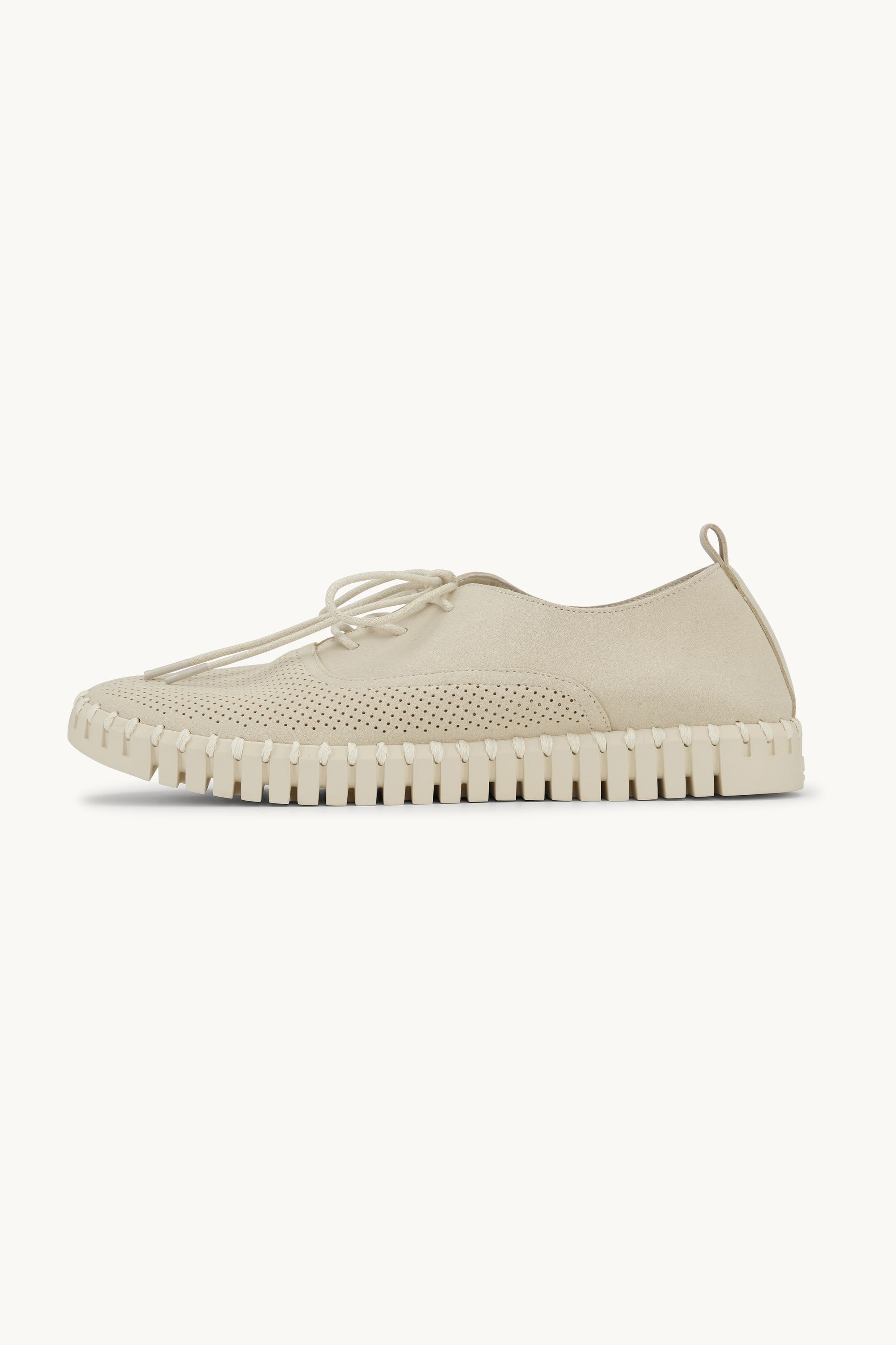 Herresko Med Snørebånd - Kit Pearled Ivory