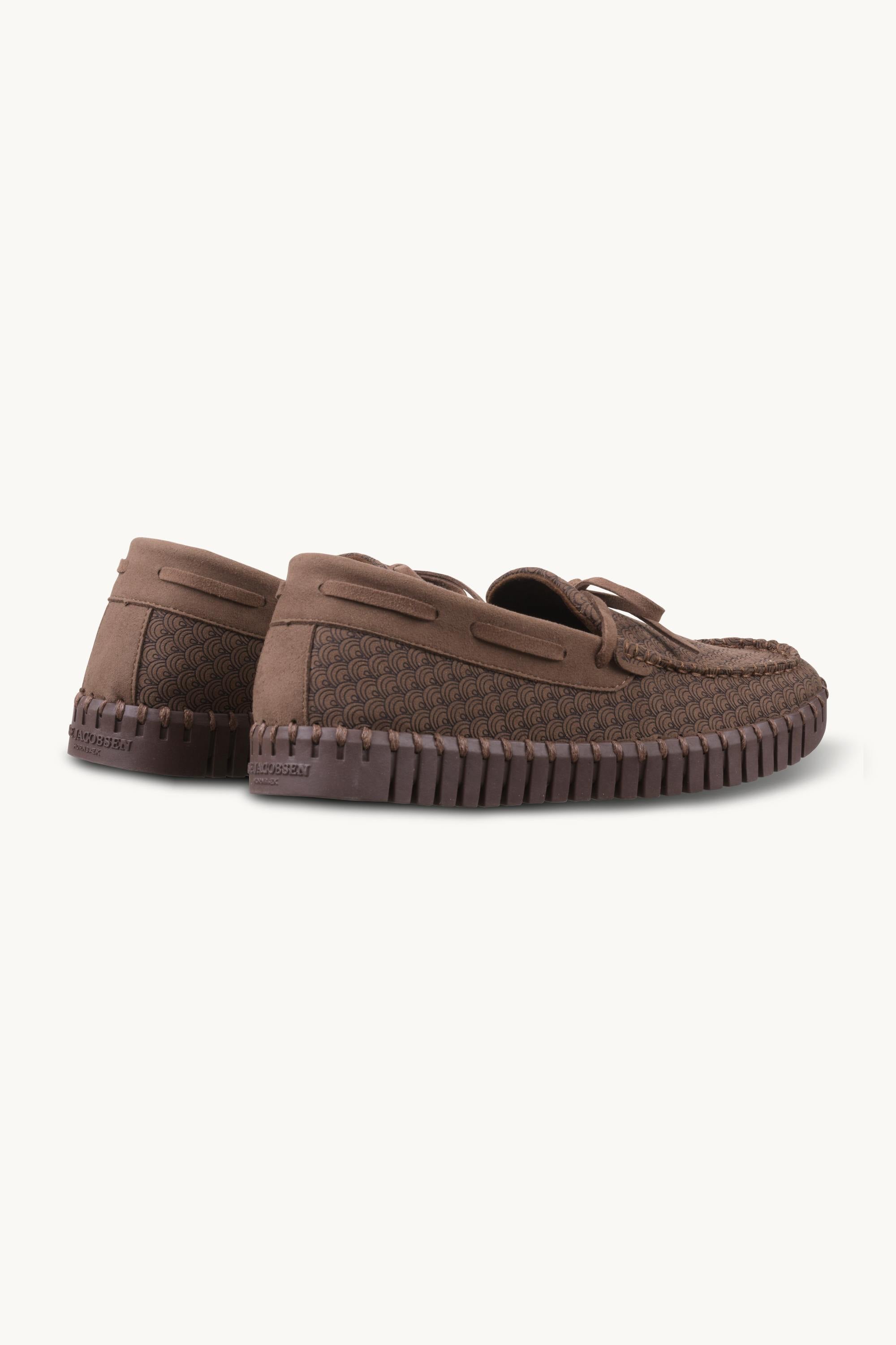 Tulip Sailor Shoe With Lining - Brown Brown