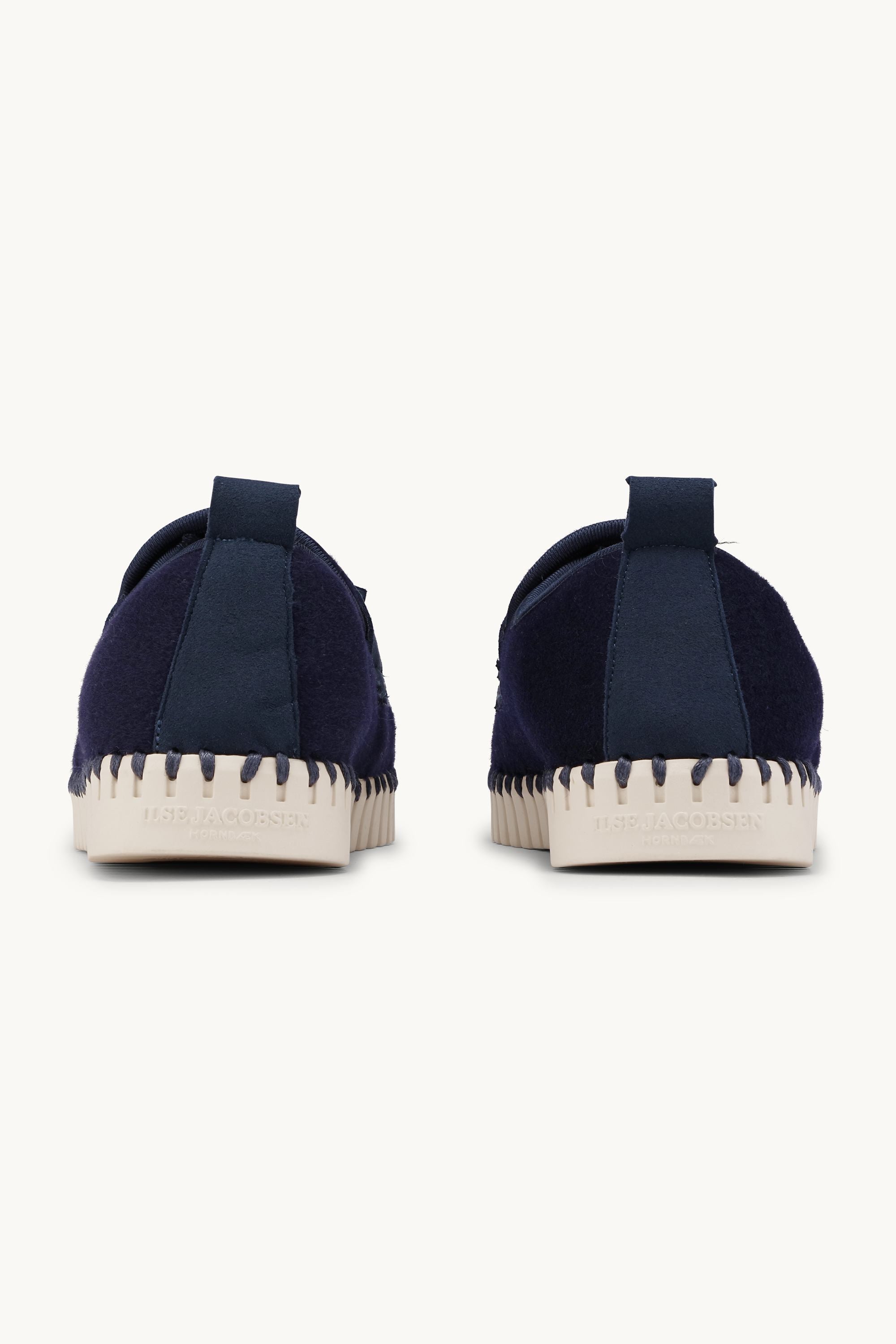 Tulip Wool Loafer - Dark Indigo Pearled Ivory