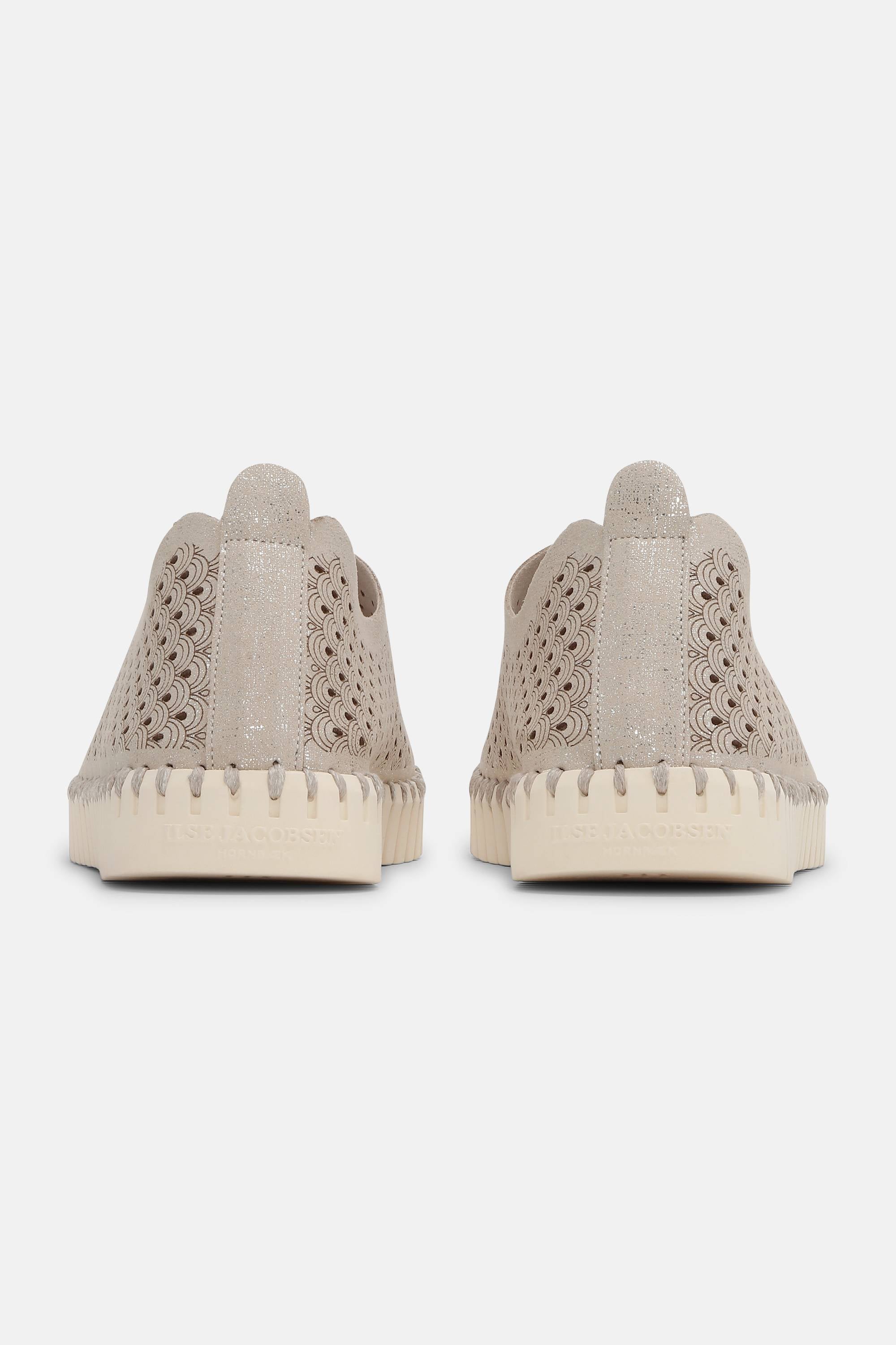 Tulip Glitter - Silver Pearled Ivory