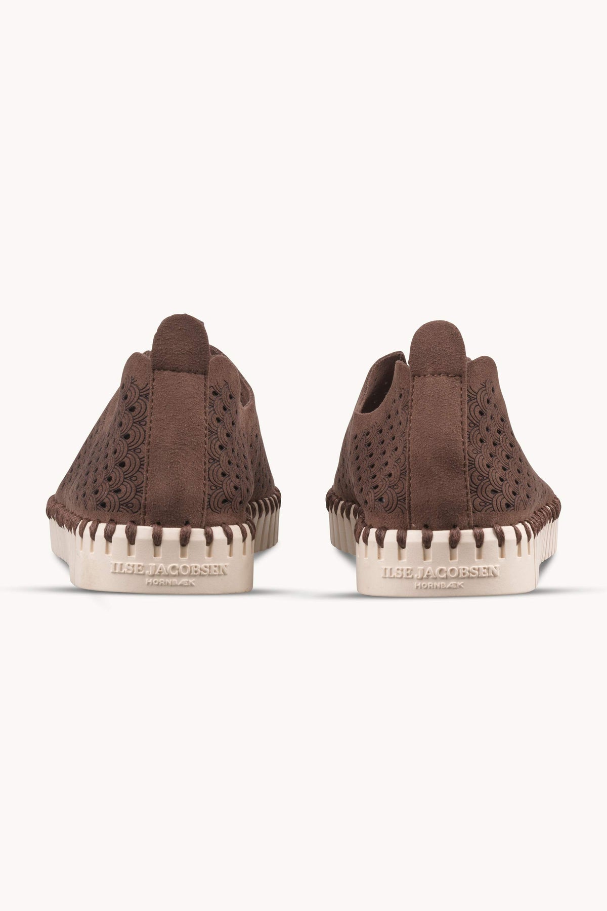 Tulip Sko - Brown Pearled Ivory