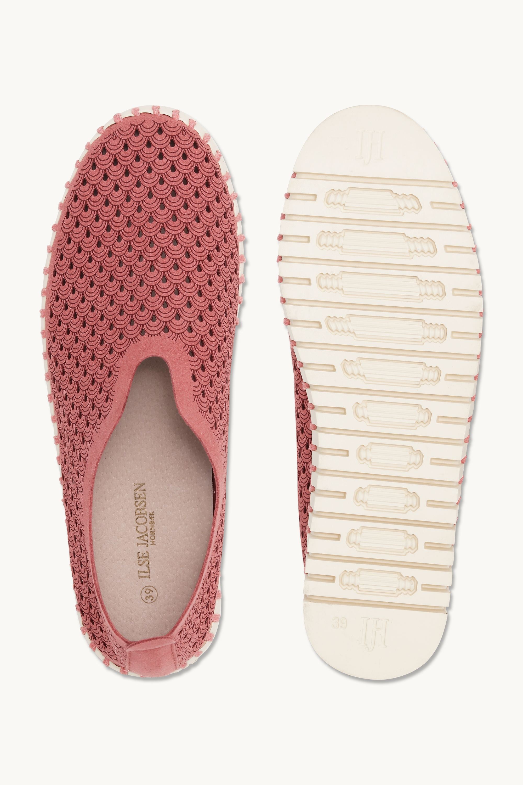 Tulip Sko - Rouge Pearled Ivory