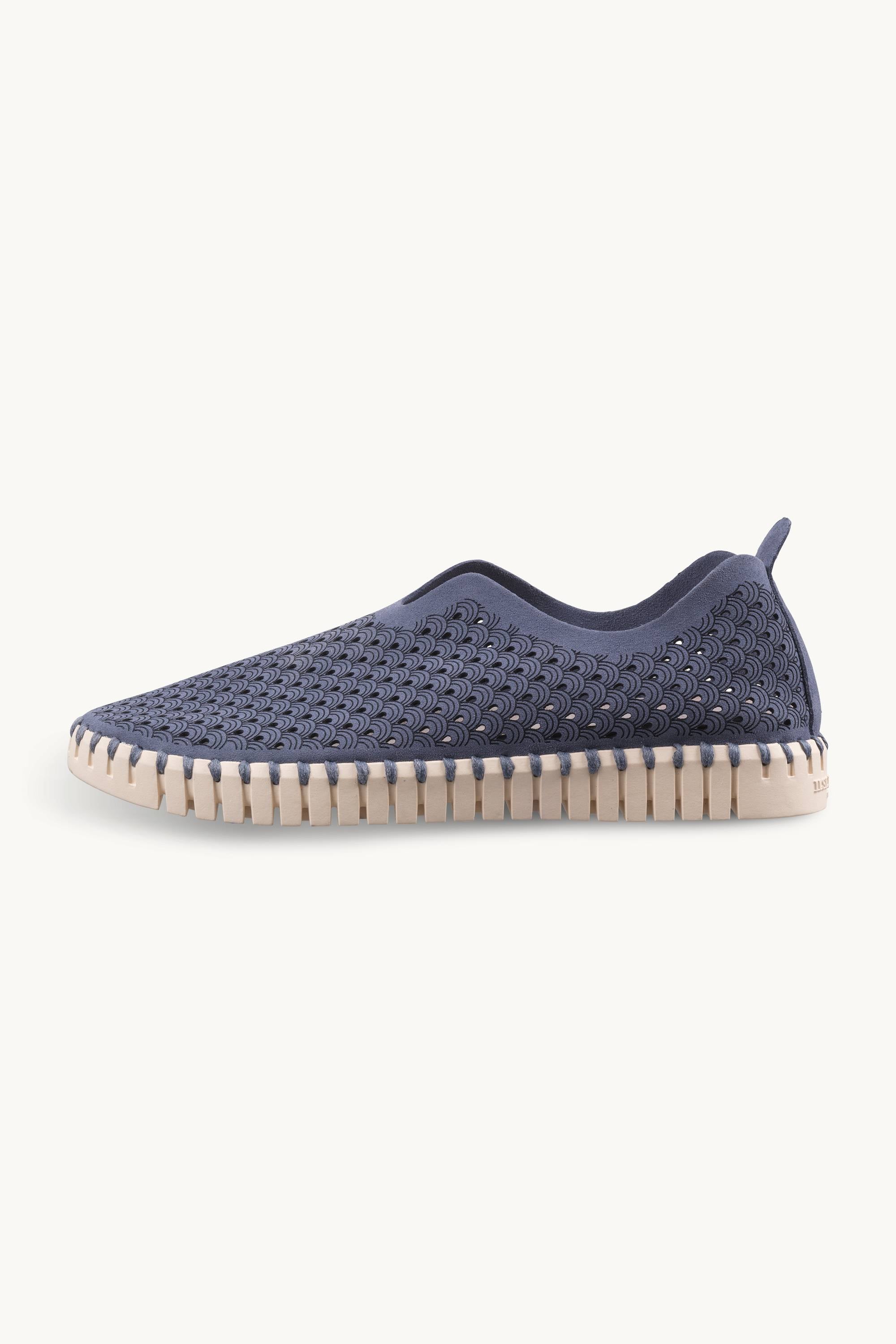 Tulip Sko - Ombre Blue Pearled Ivory