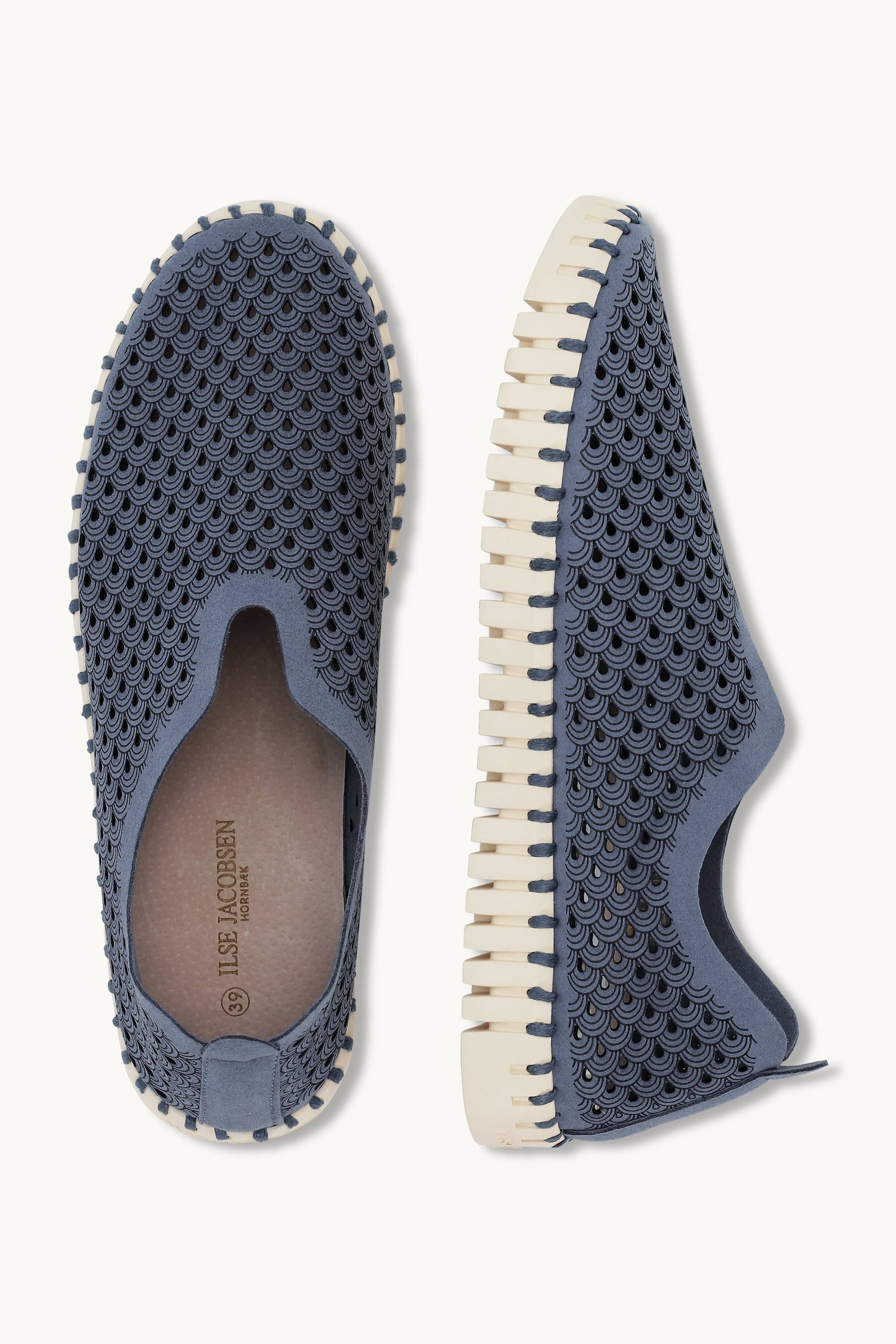 Tulip Sko - Grey Blue