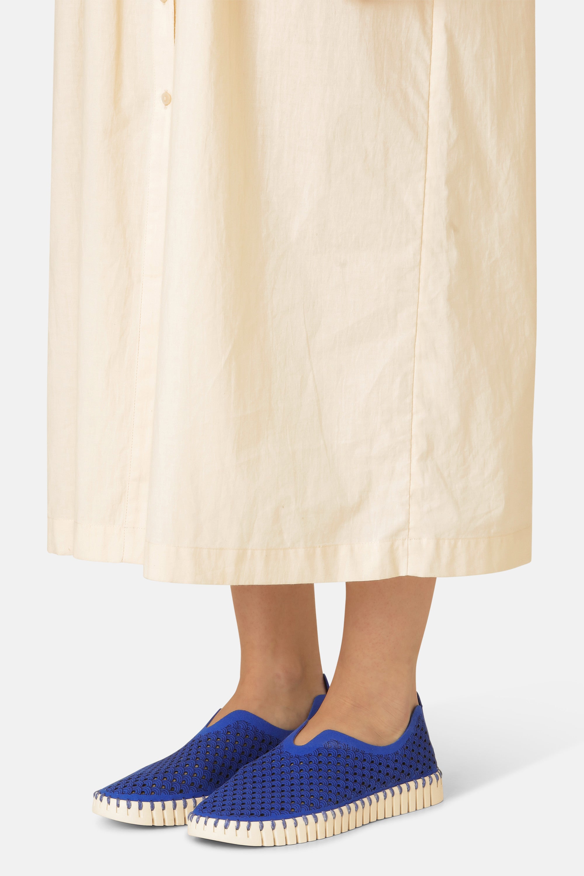 Tulip Sko - Blue Web