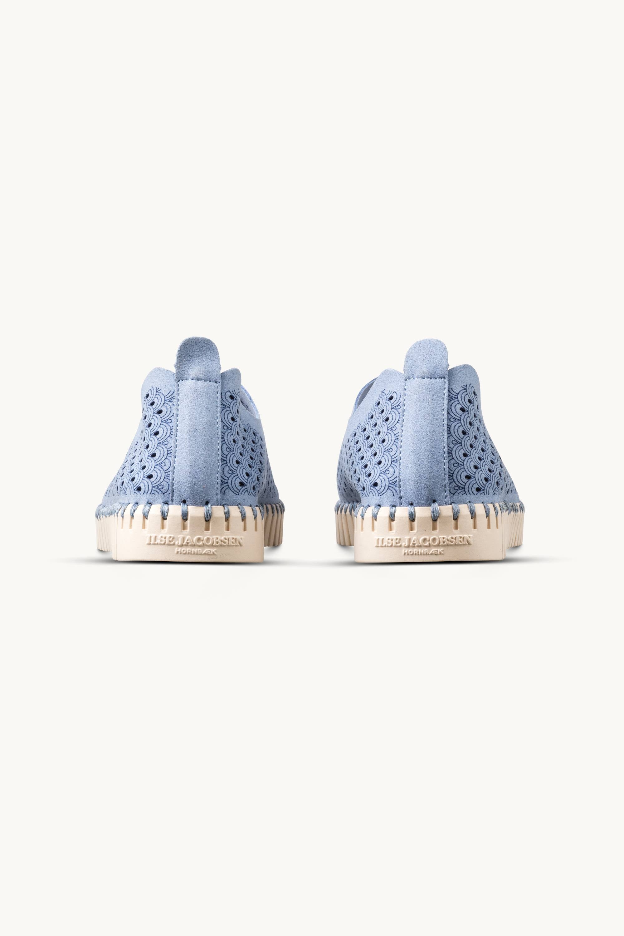 Tulip Sko - Cornflower Pearled Ivory