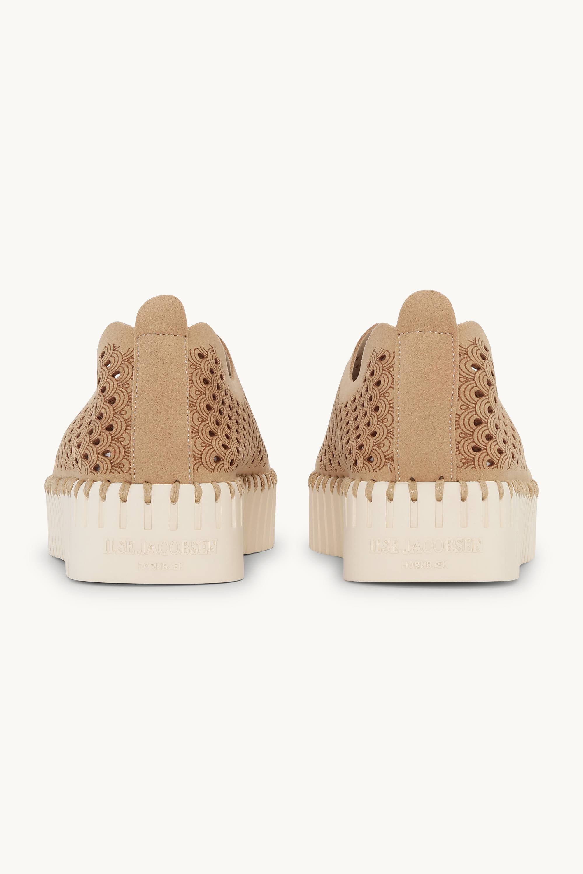 Platform Tulip Sko - Latte