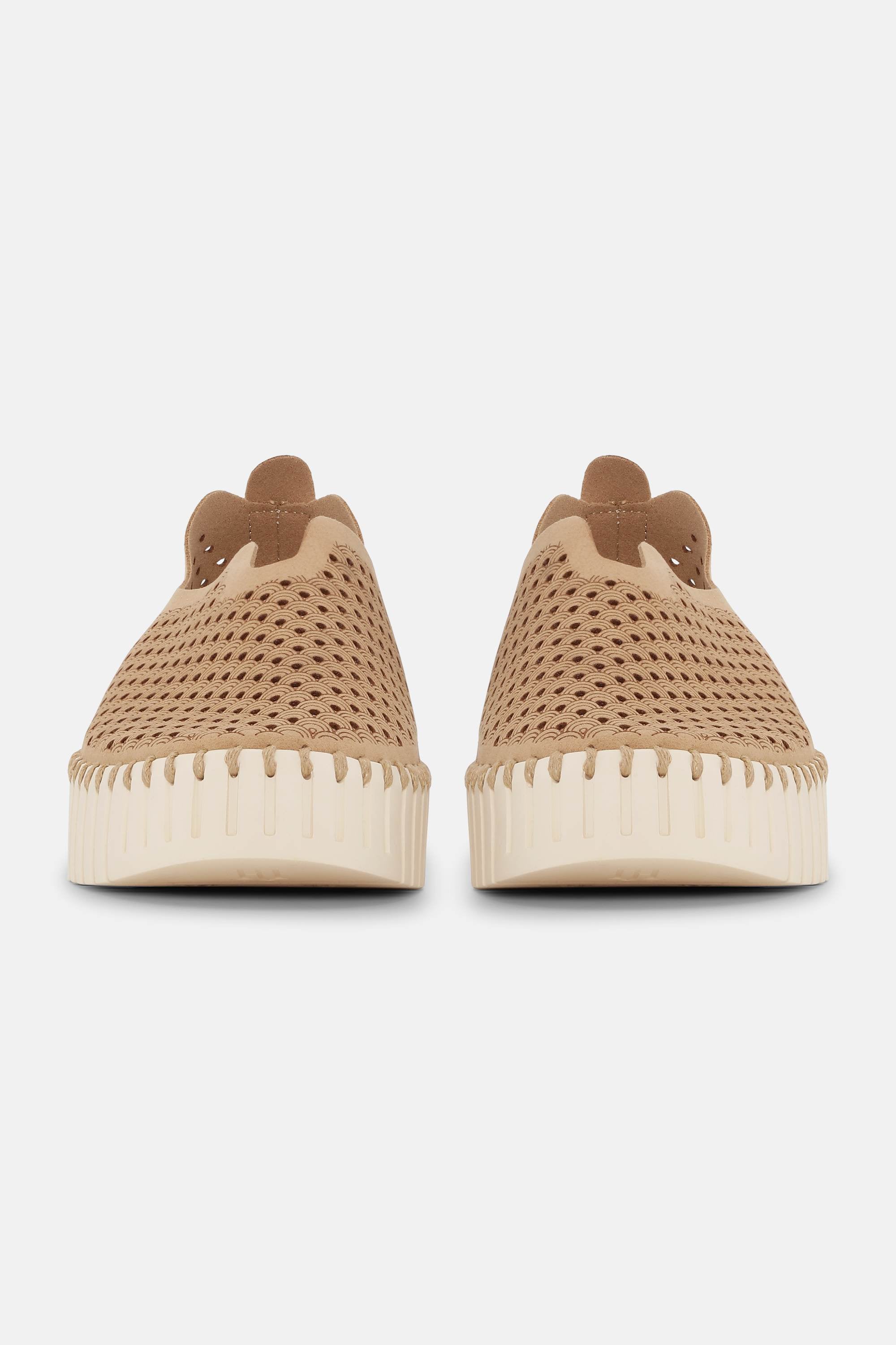 Platform Tulip Sko - Latte