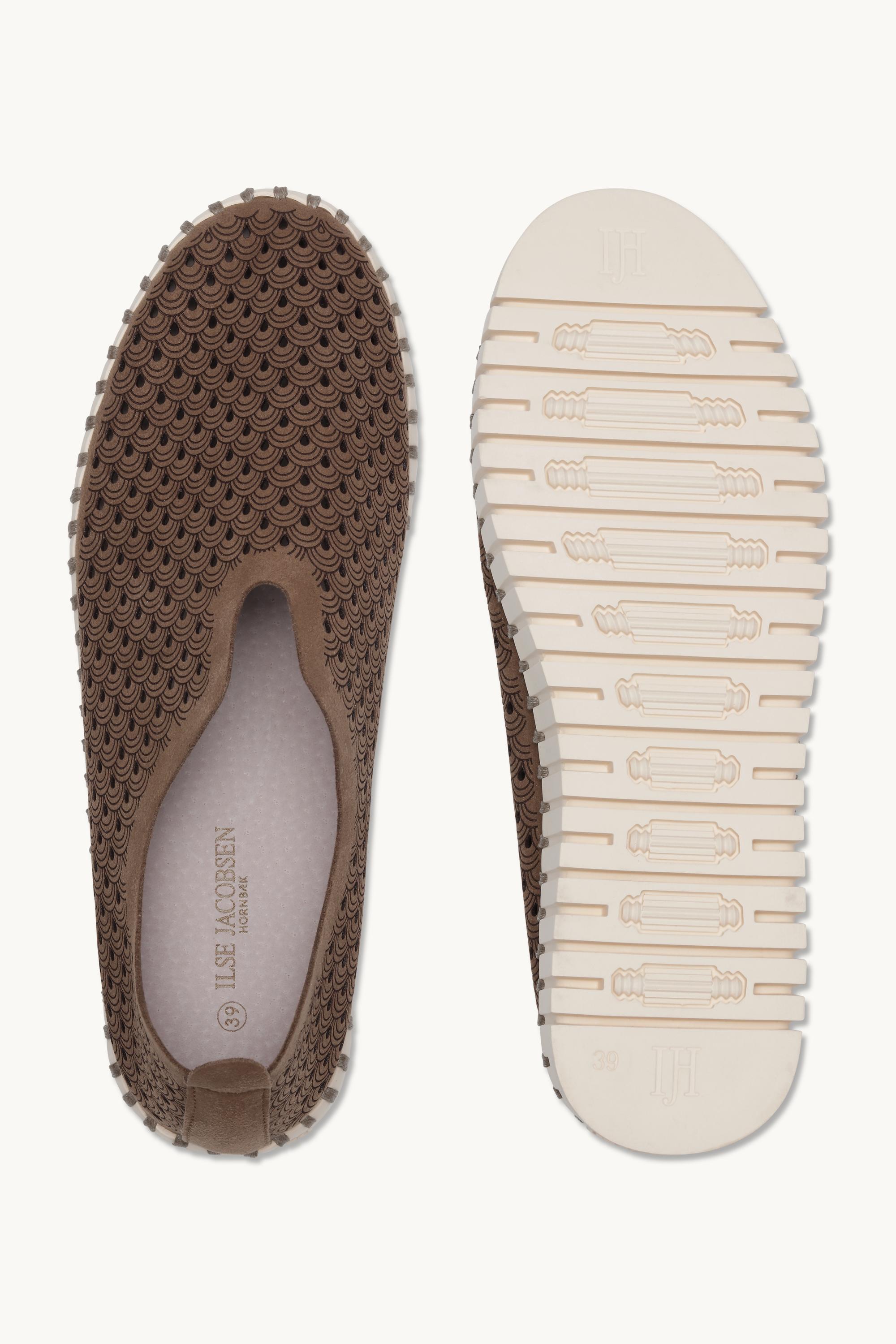 Platform Tulip Sko - Mocca