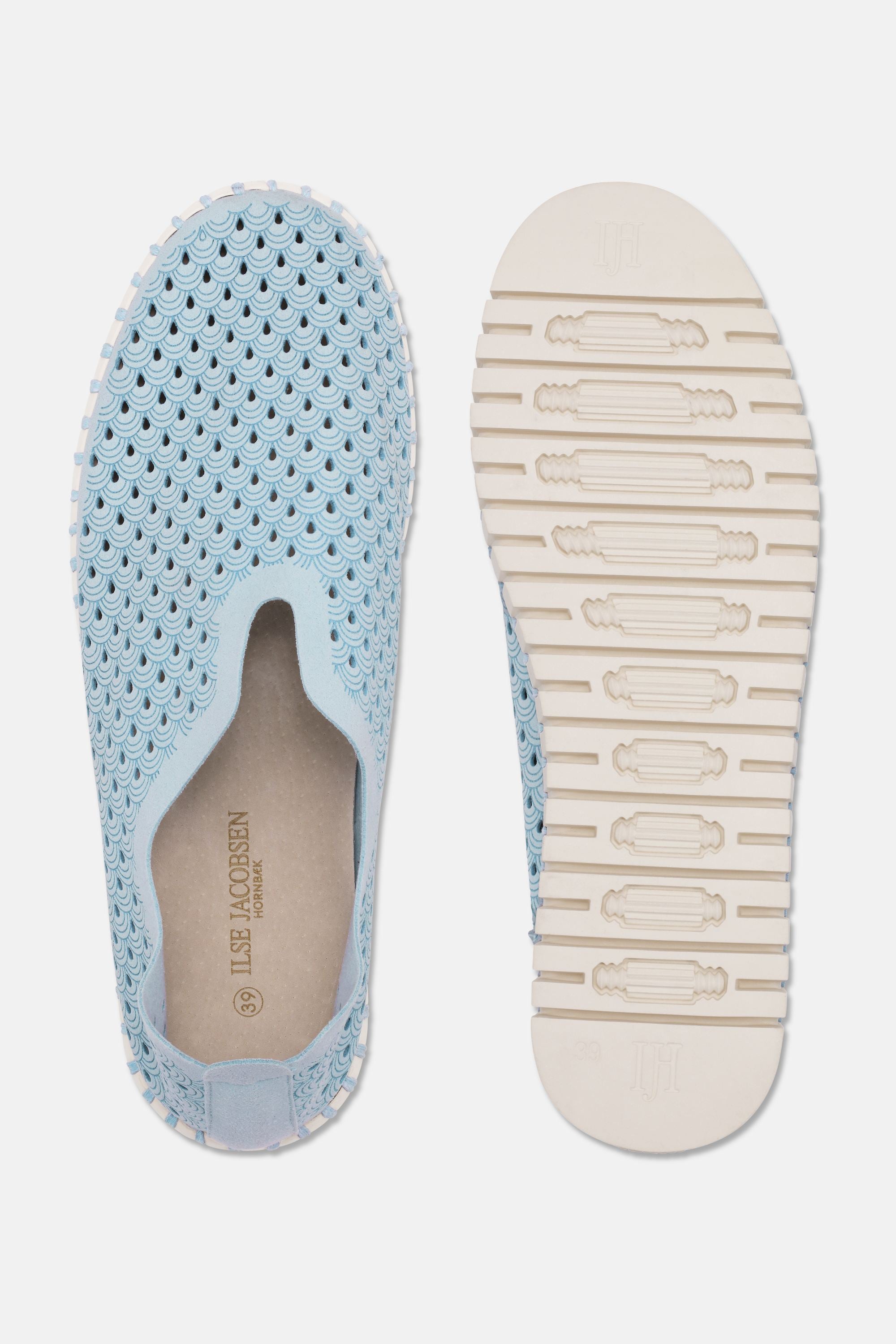 Platform Tulip Sko - Ash Blue