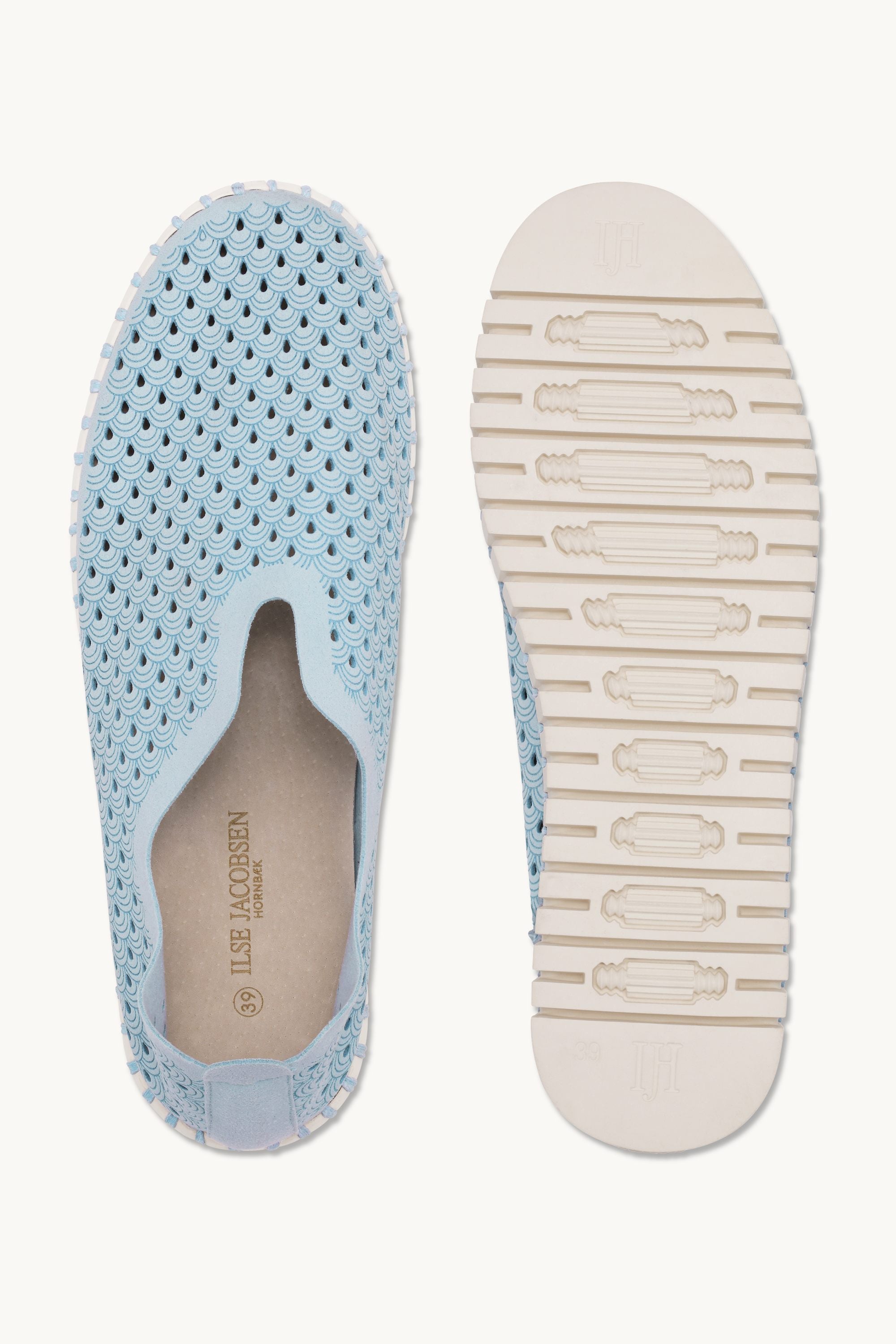 Platform Tulip Sko - Ash Blue