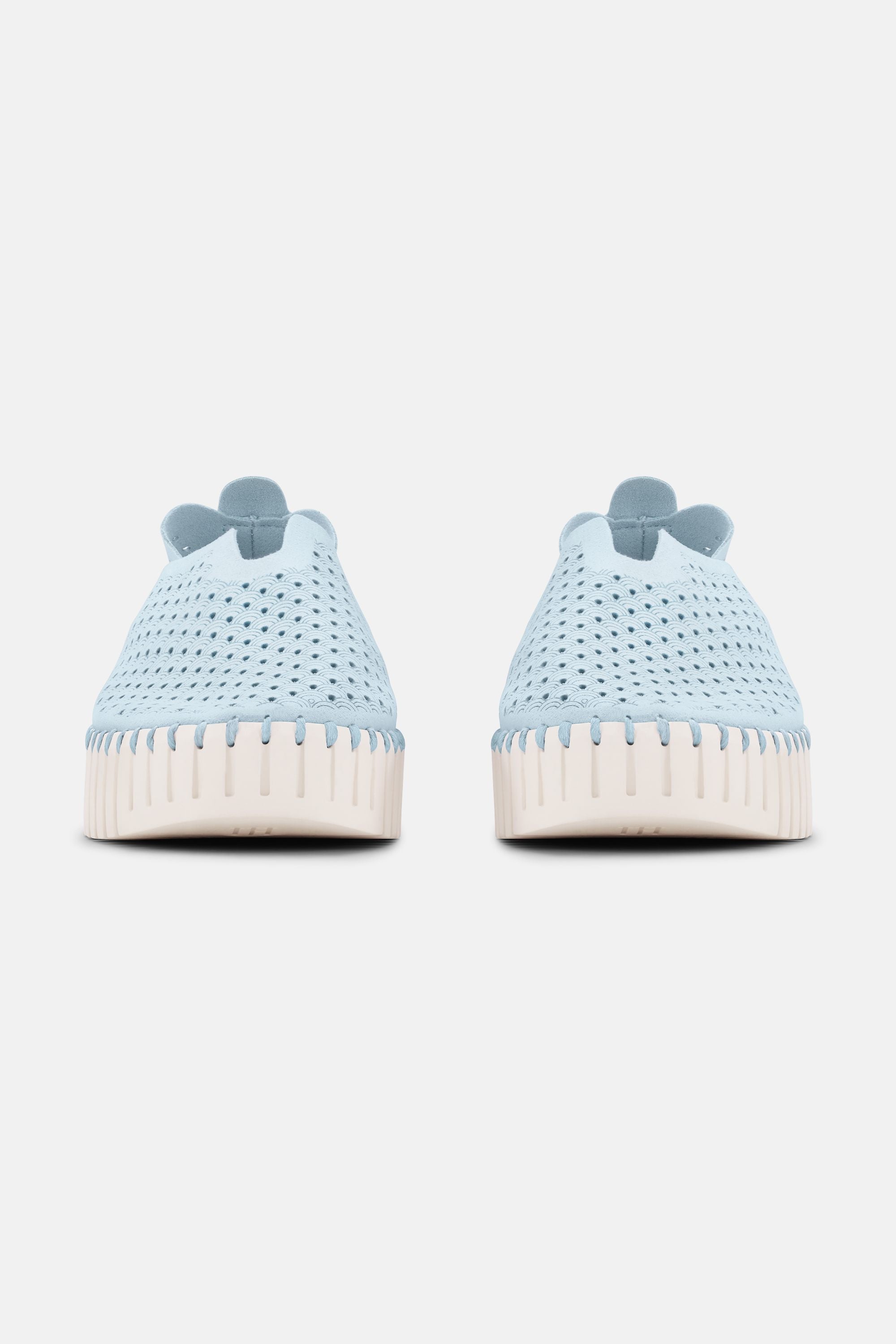 Platform Tulip Sko - Ash Blue