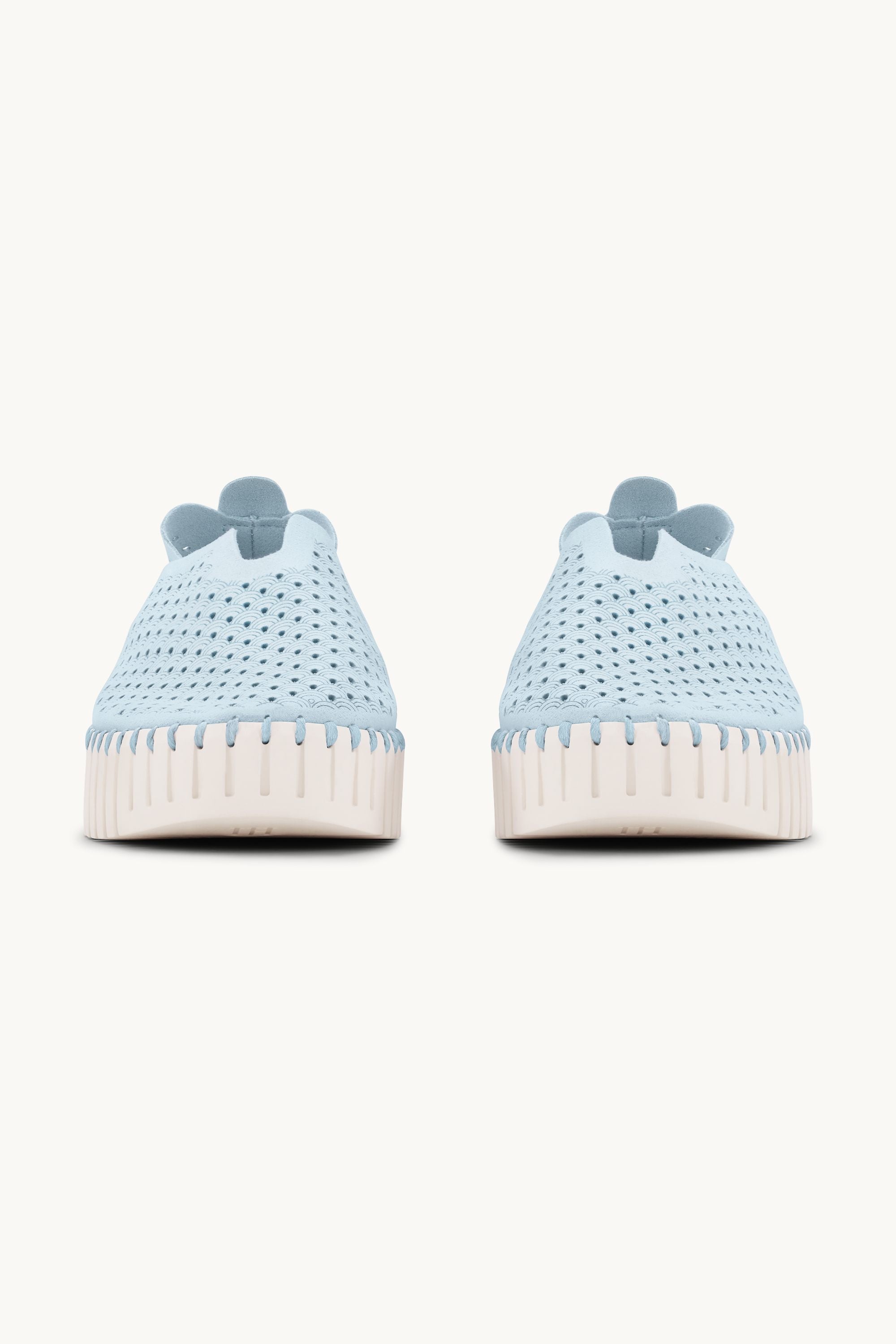 Platform Tulip Sko - Ash Blue