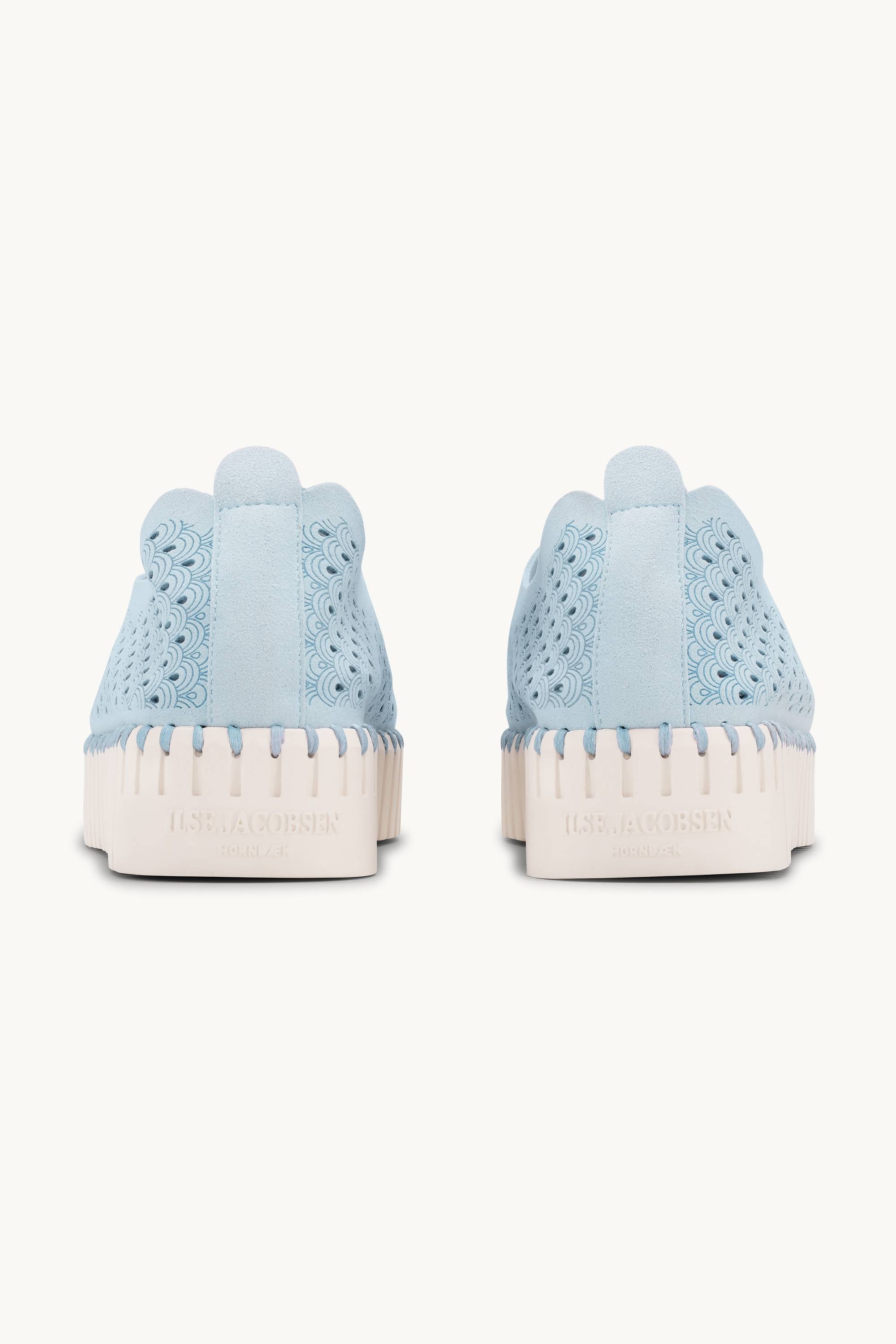 Platform Tulip Sko - Ash Blue