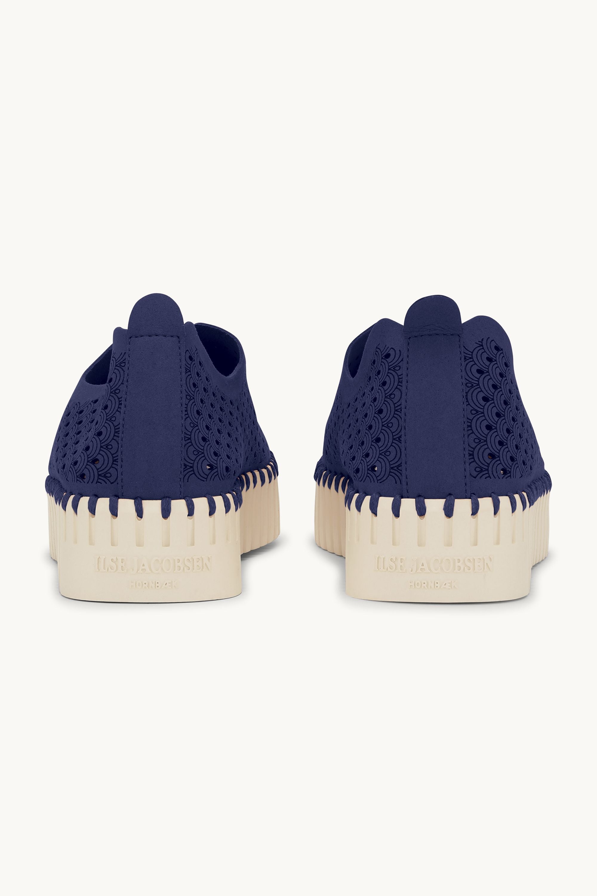 Platform Tulip Sko - Dark Indigo