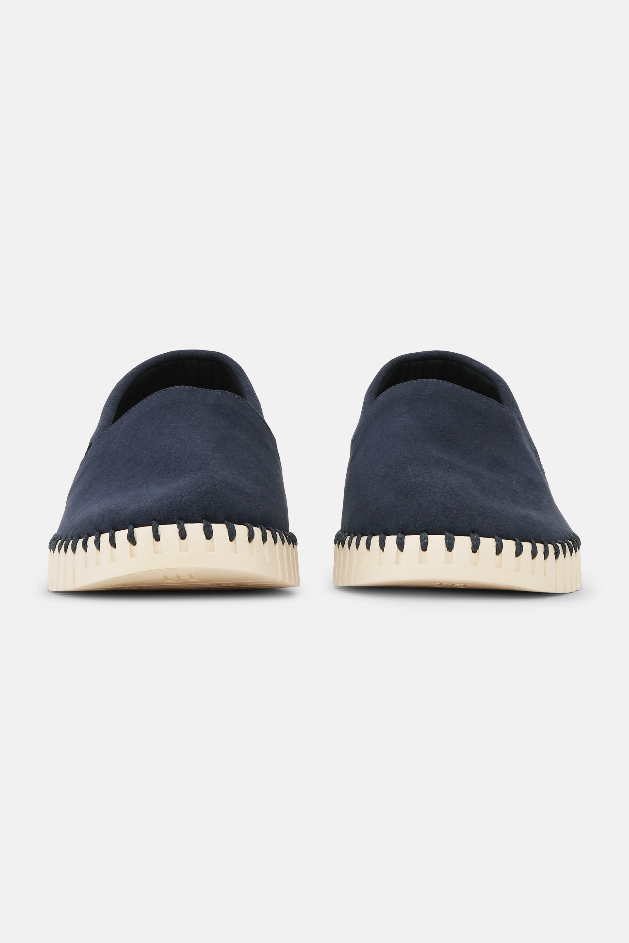 Tulip Espadrille Men - Dark Indigo Pearled Ivory