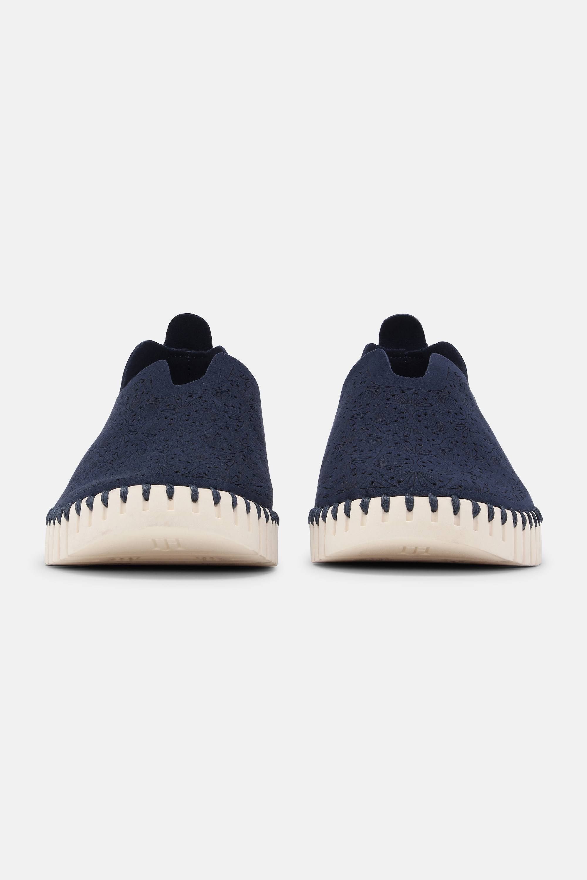 Tulip Organic Flat - Dark Indigo Pearled Ivory