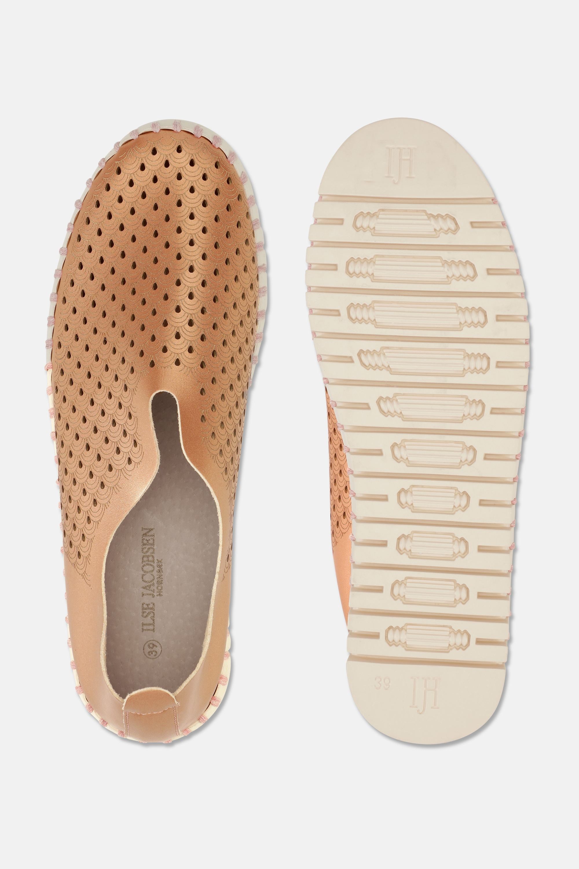 Tulip Sko Metallic - Rose Gold