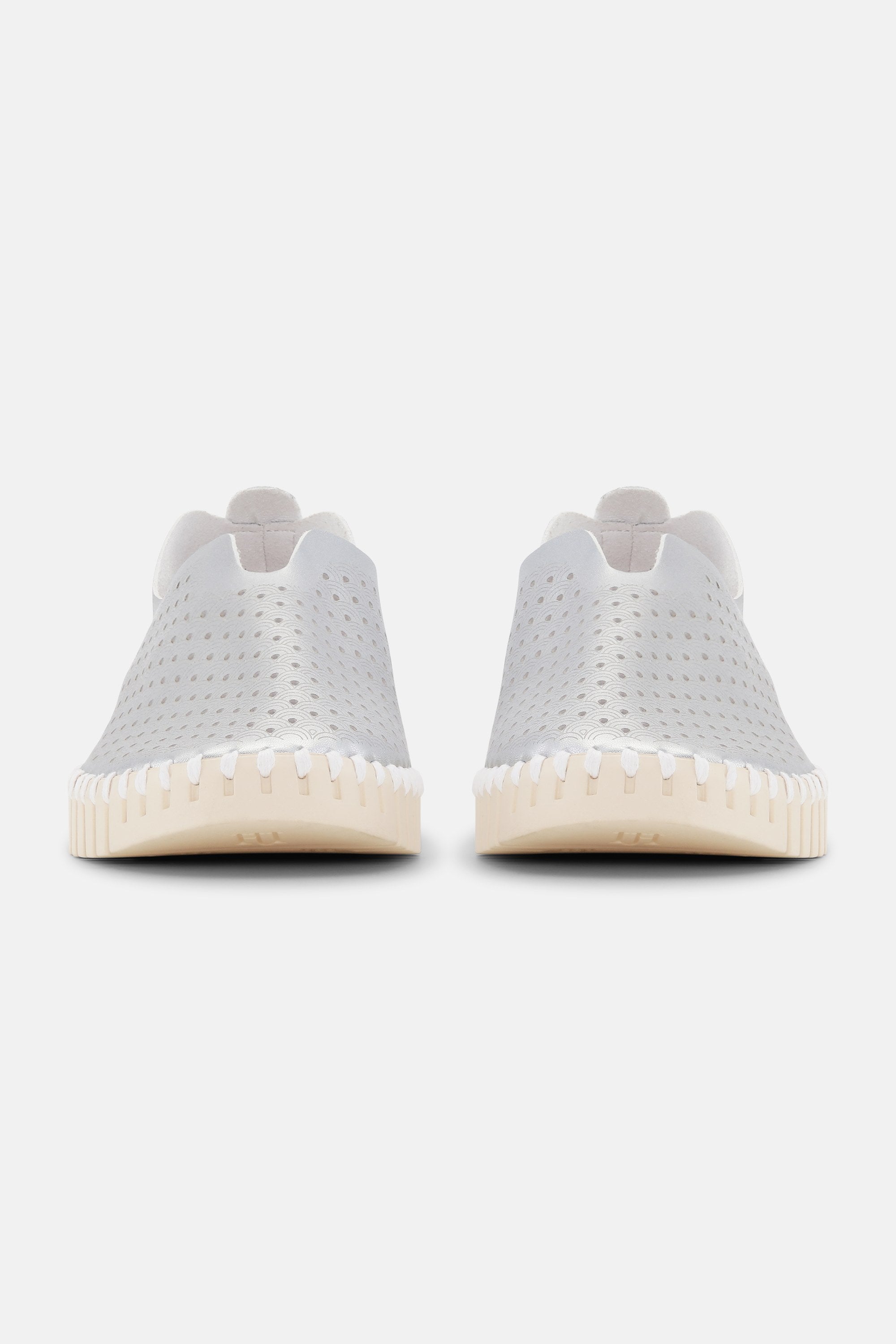 Tulip Sko Metallic - Silver