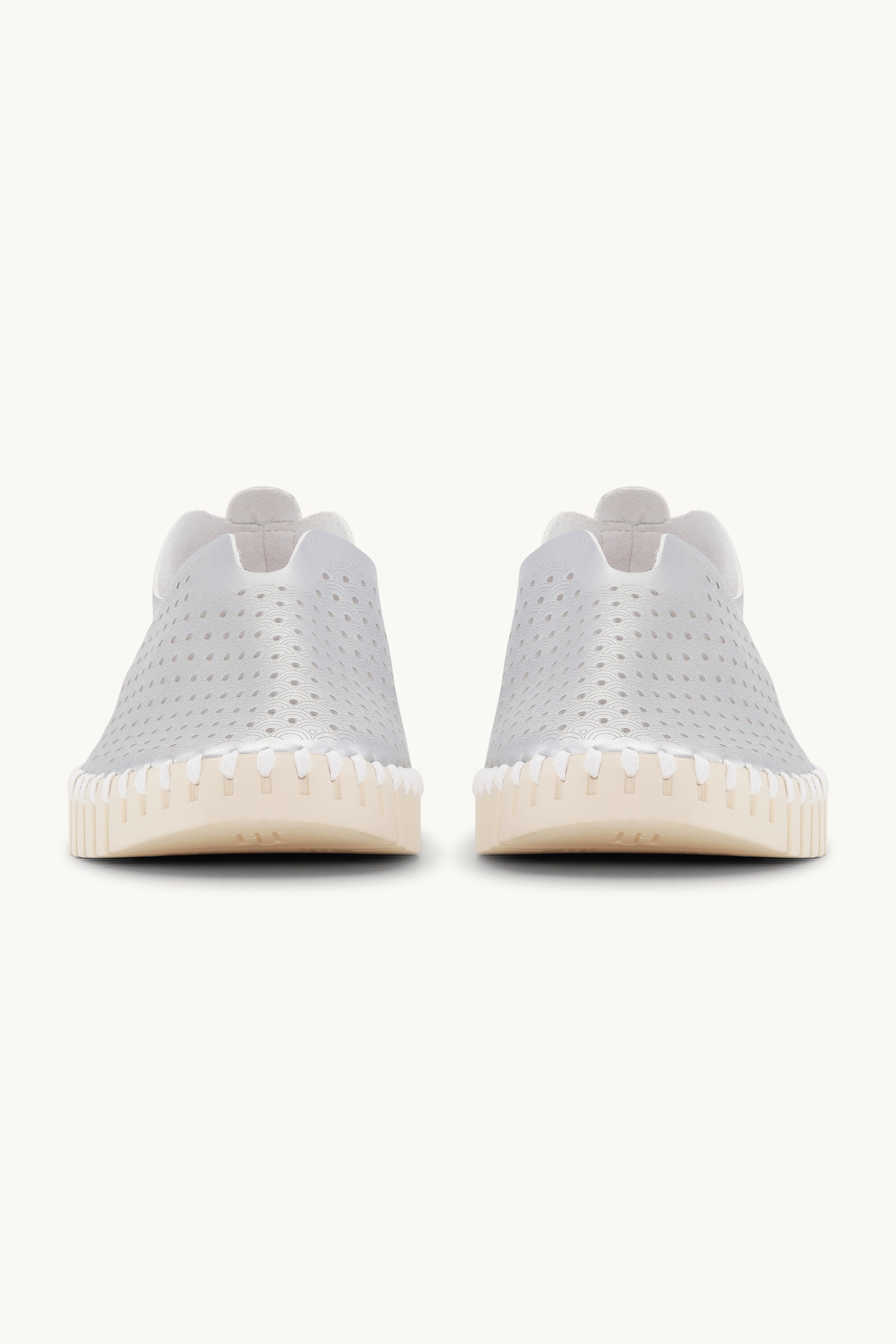 Tulip Sko Metallic - Silver