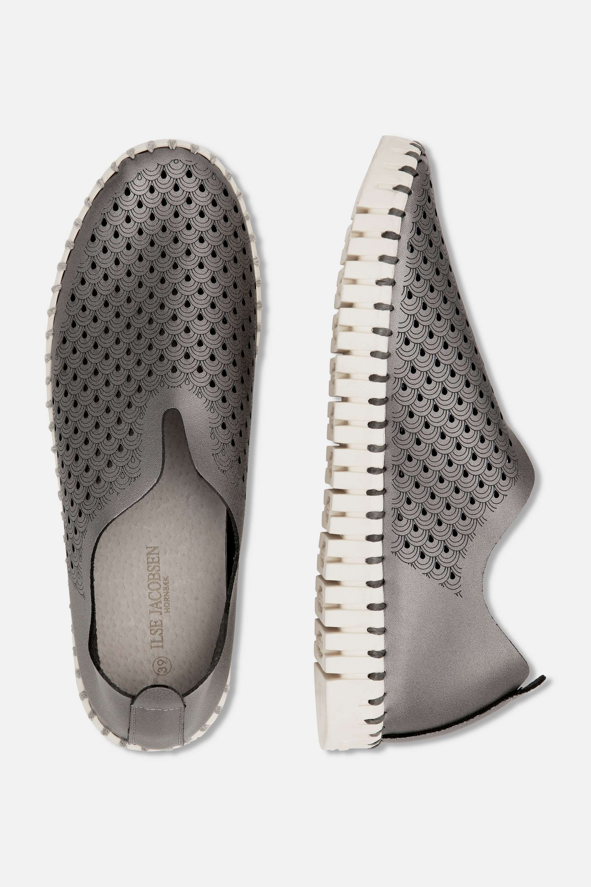 Tulip Sko Metallic - Gun Metal