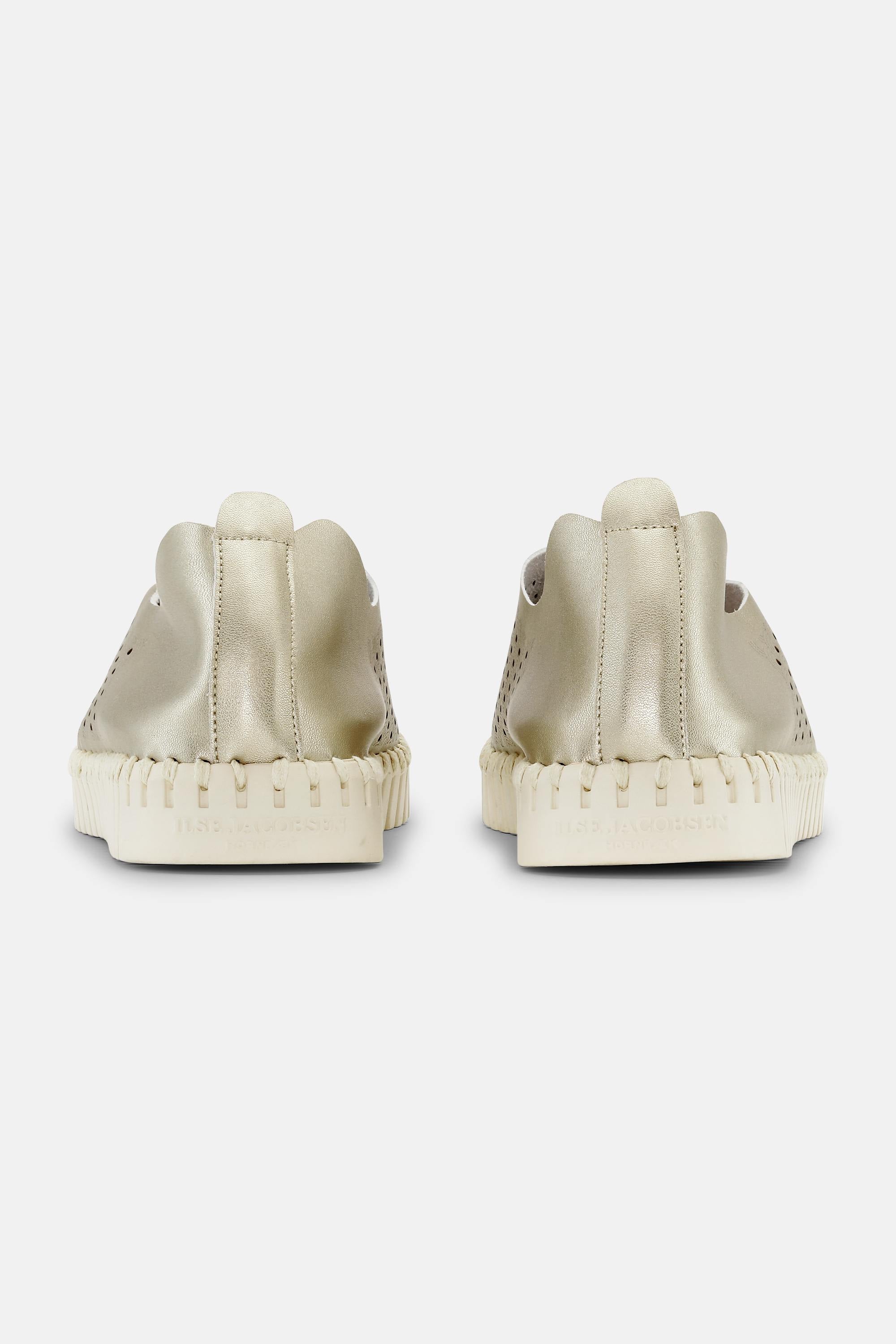 Tulip Sko Metallic - Platin