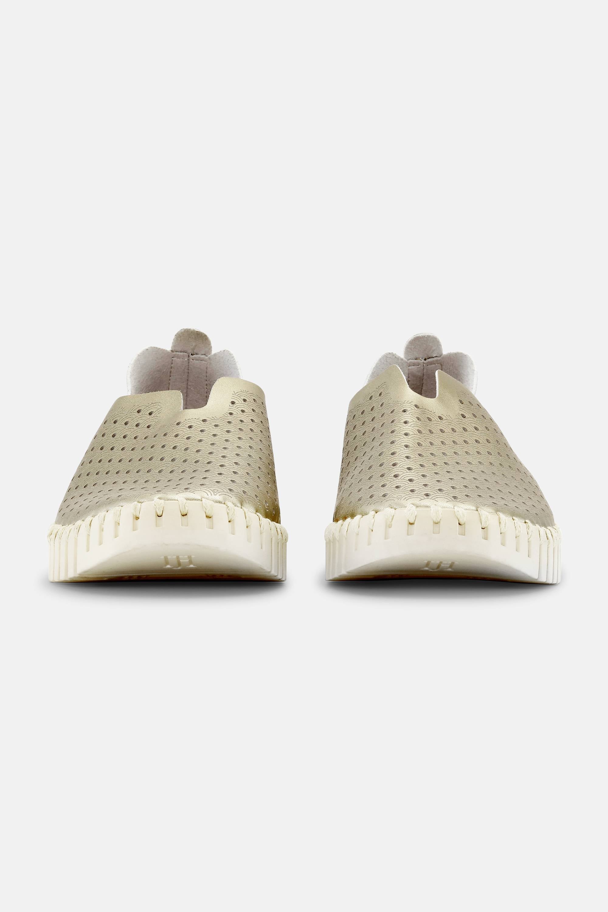 Tulip Sko Metallic - Platin