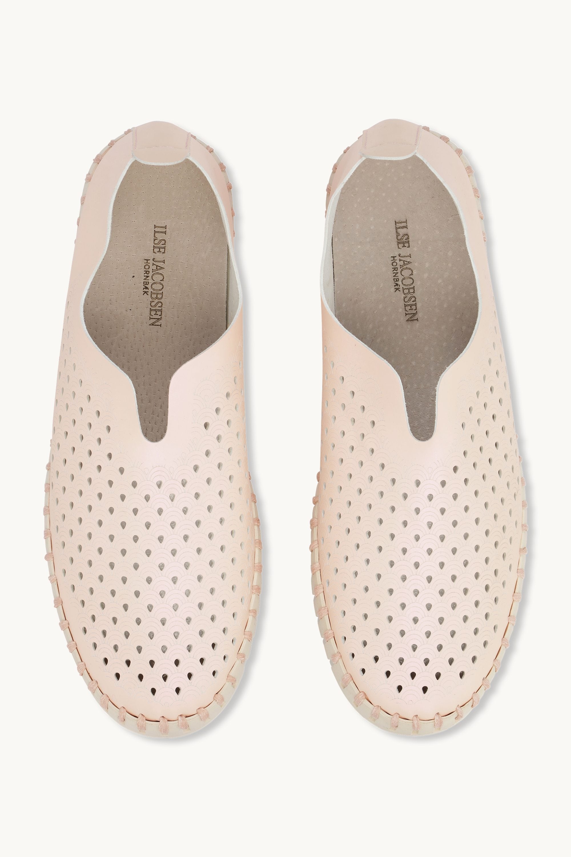 Flats - Metallic Rose